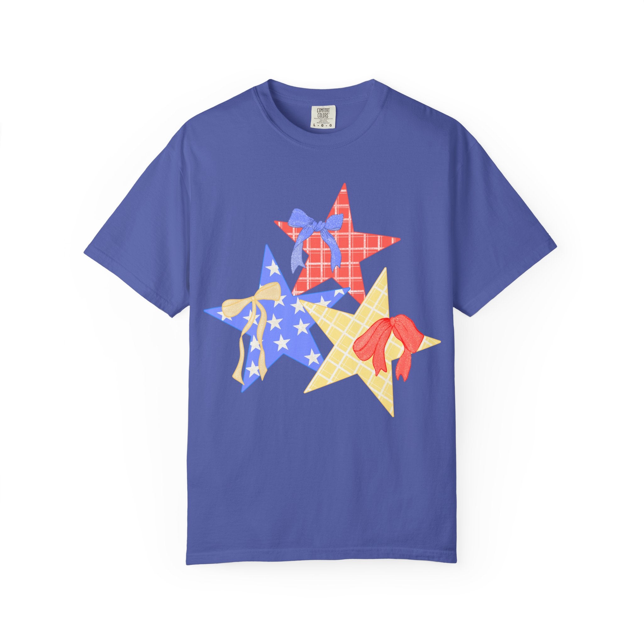 Patriotic Star Bow T-Shirt