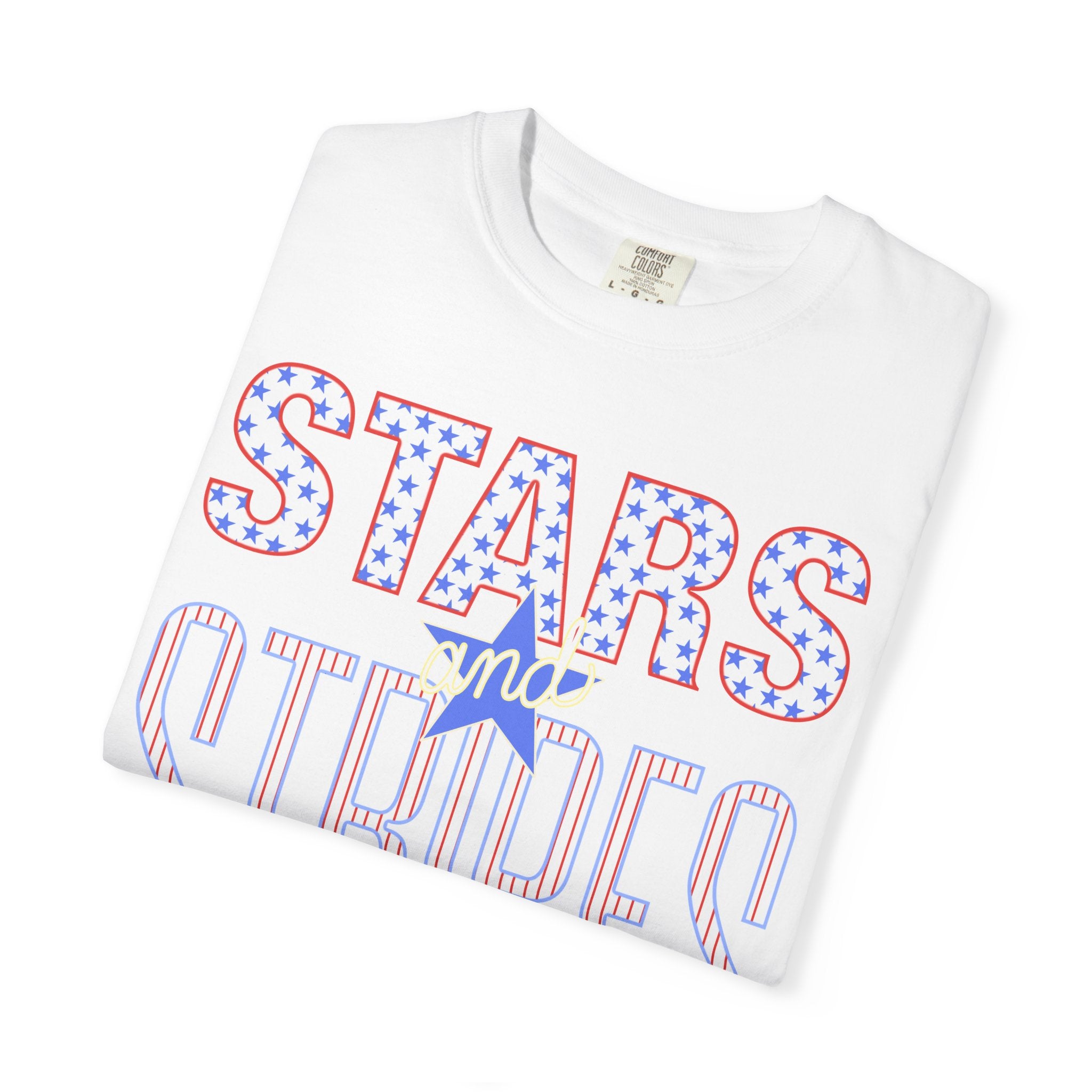 Stars and Stripes T-Shirt — Patriotic 4th of July Tee