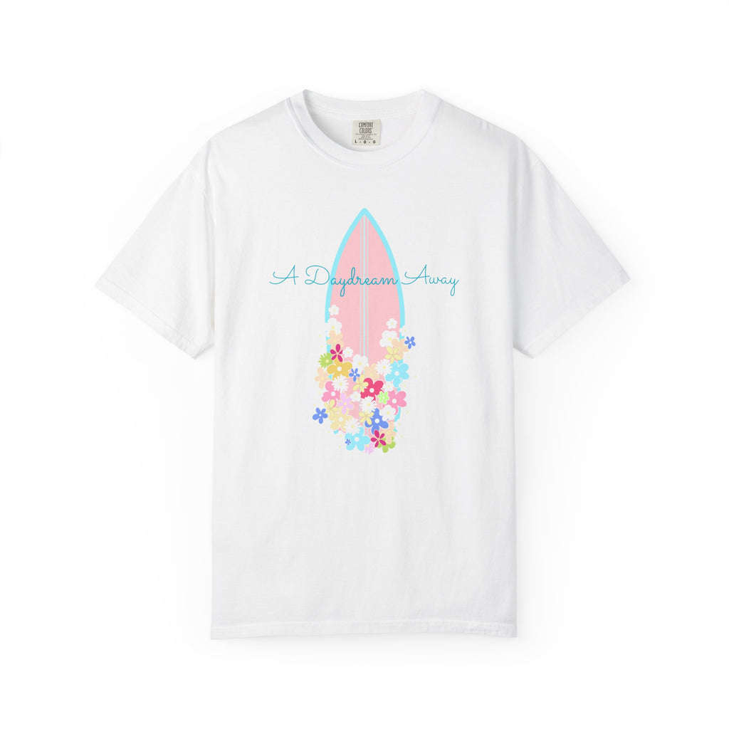 Surfboard Floral T-Shirt — Aloha Beach Vibes