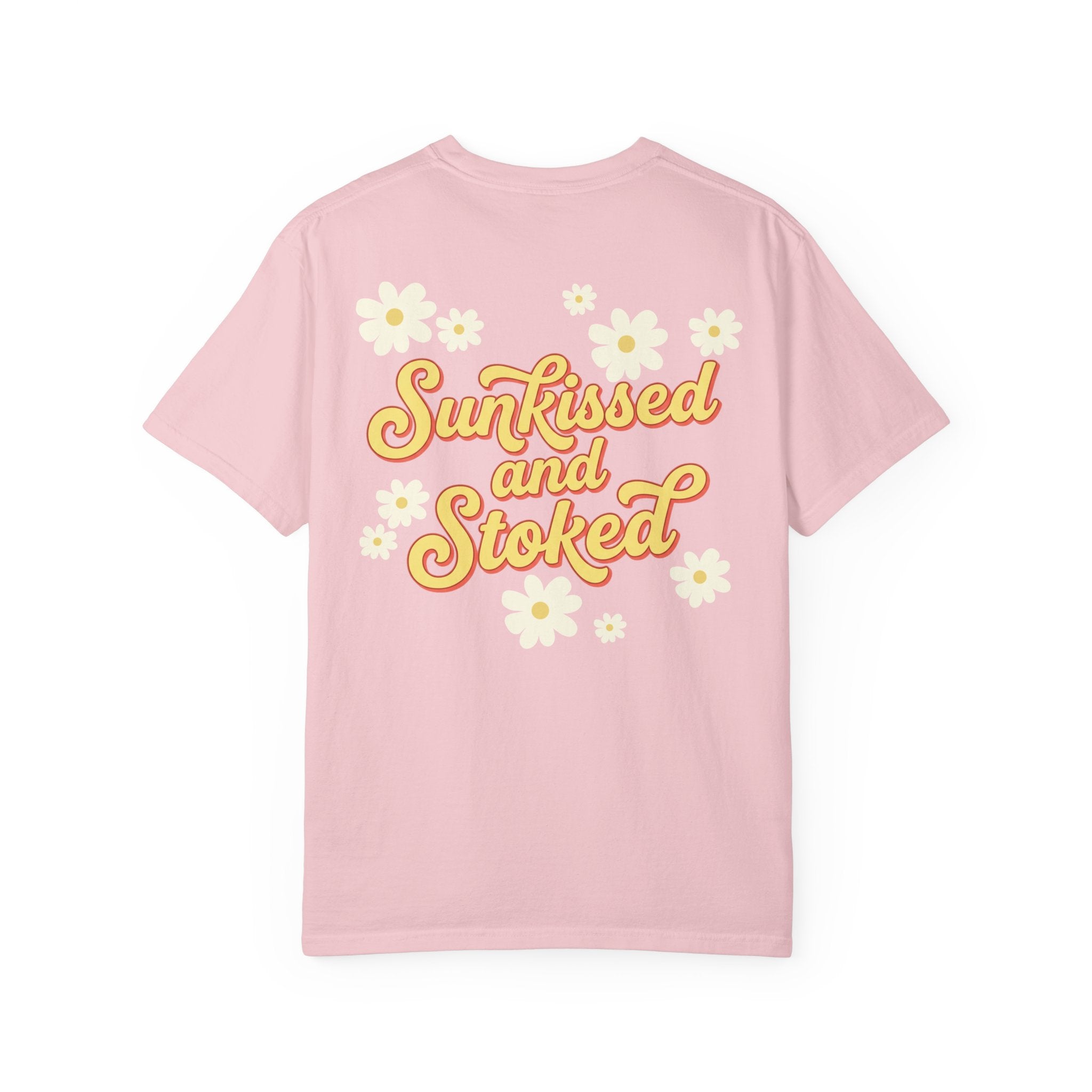 Sunkissed and Stoked T-Shirt — Retro Beach Vibes Summer Tee