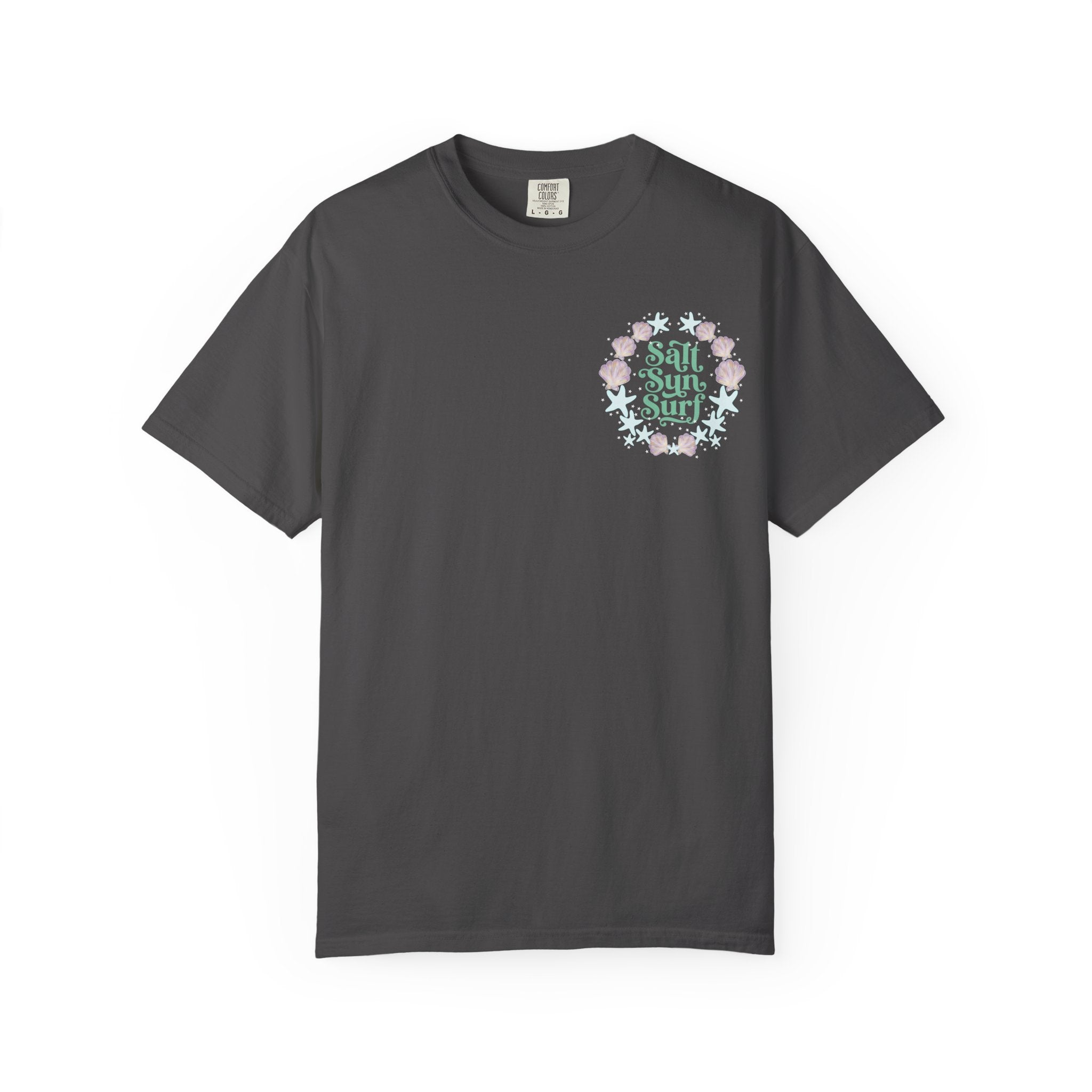 Surf Vibes T-Shirt — "Salt Sun Surf" Retro Beach Graphic Tee