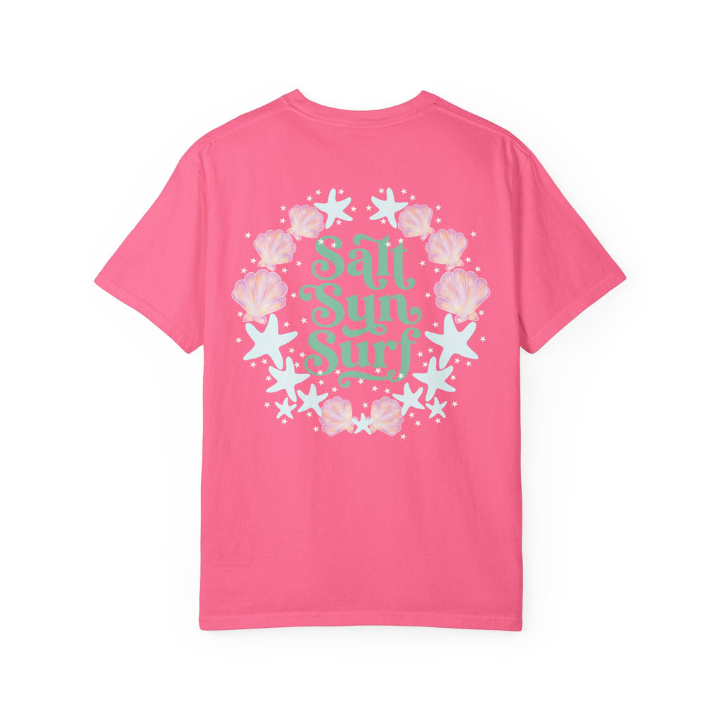 Surf Vibes T-Shirt — "Salt Sun Surf" Retro Beach Graphic Tee