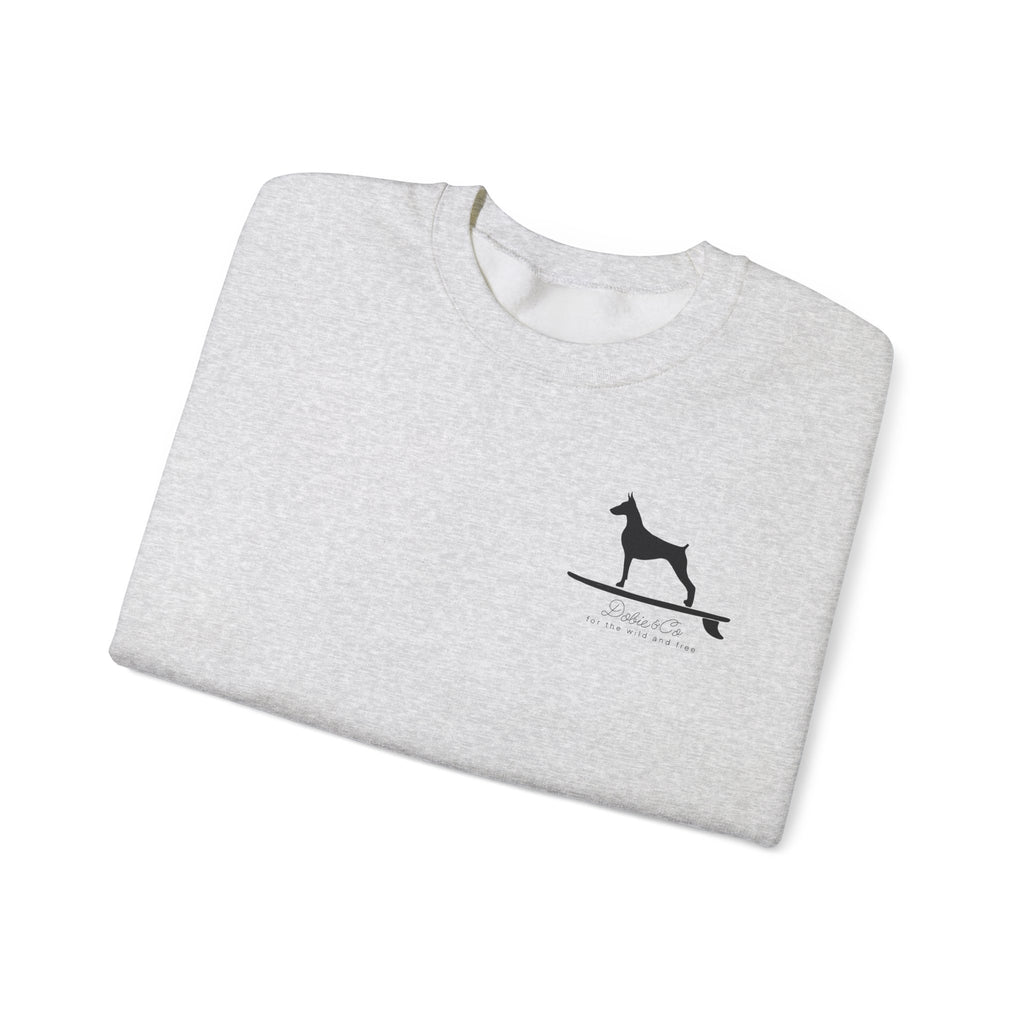 Raising Hell, Chasing Swell Crewneck Sweatshirt