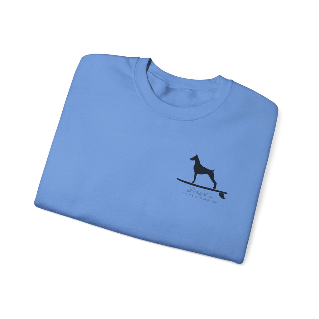 Raising Hell, Chasing Swell Crewneck Sweatshirt