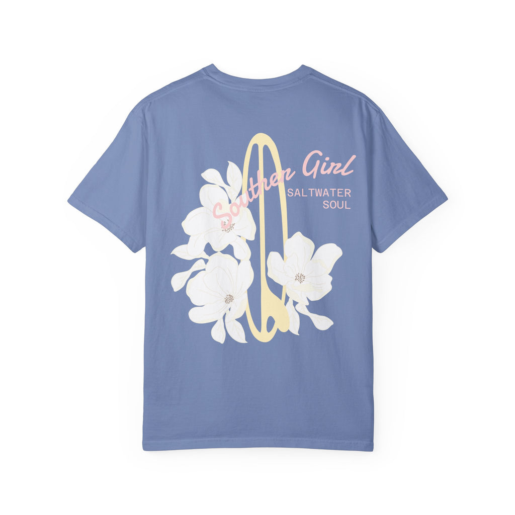 Southern and Saltwater— Southern Coastal Surfboard Graphic Tee