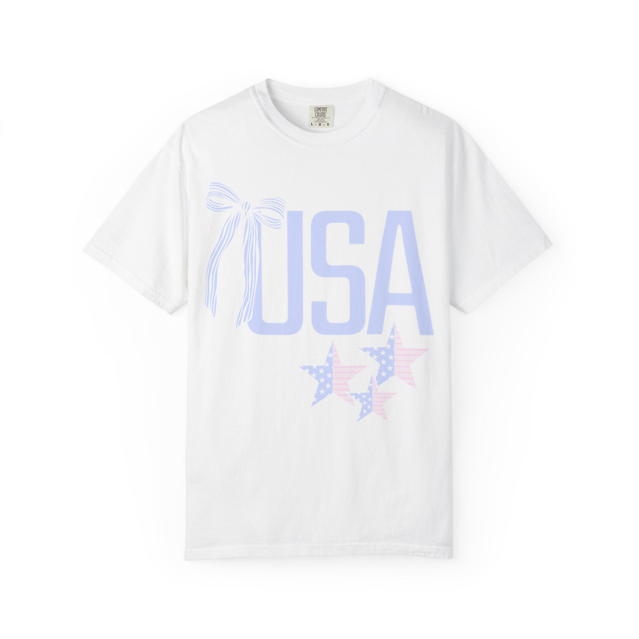 USA Pastel Stars T-Shirt