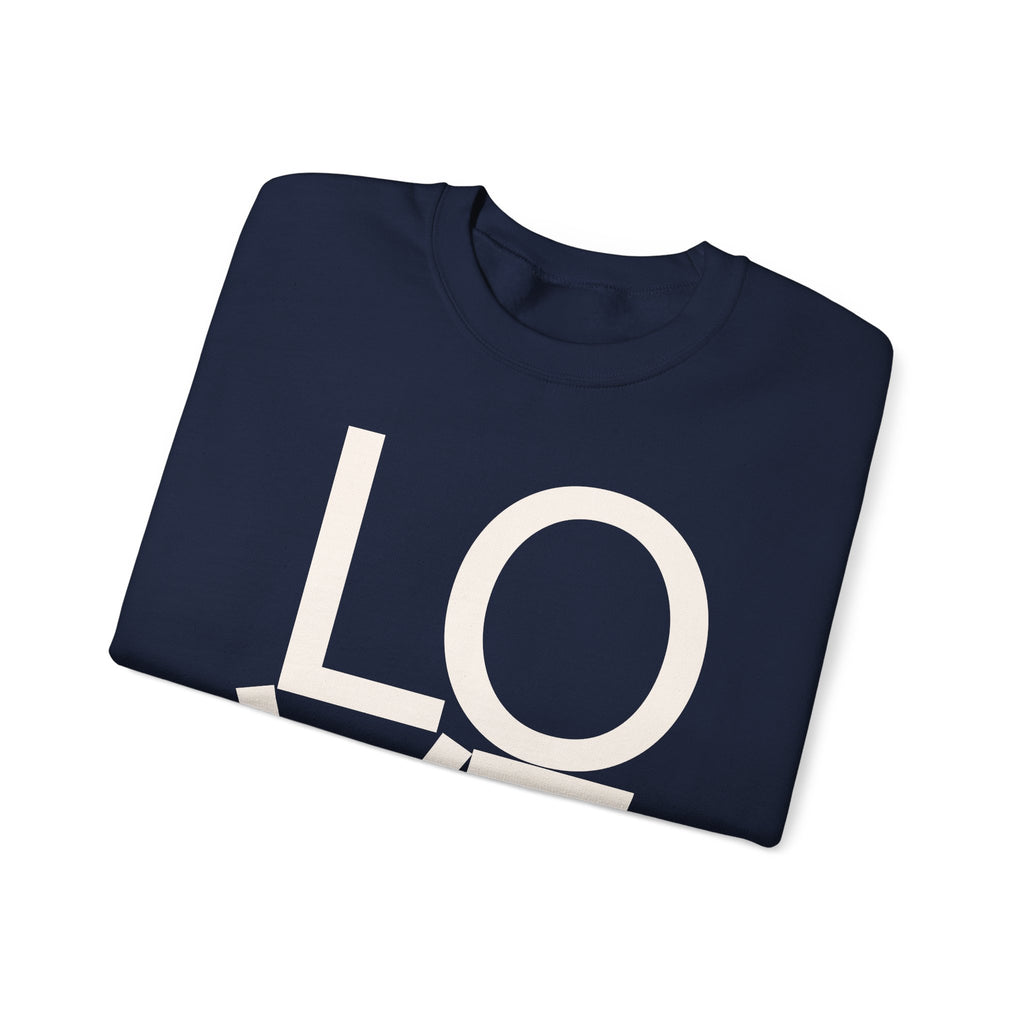 LOVE Heart Crewneck Sweatshirt