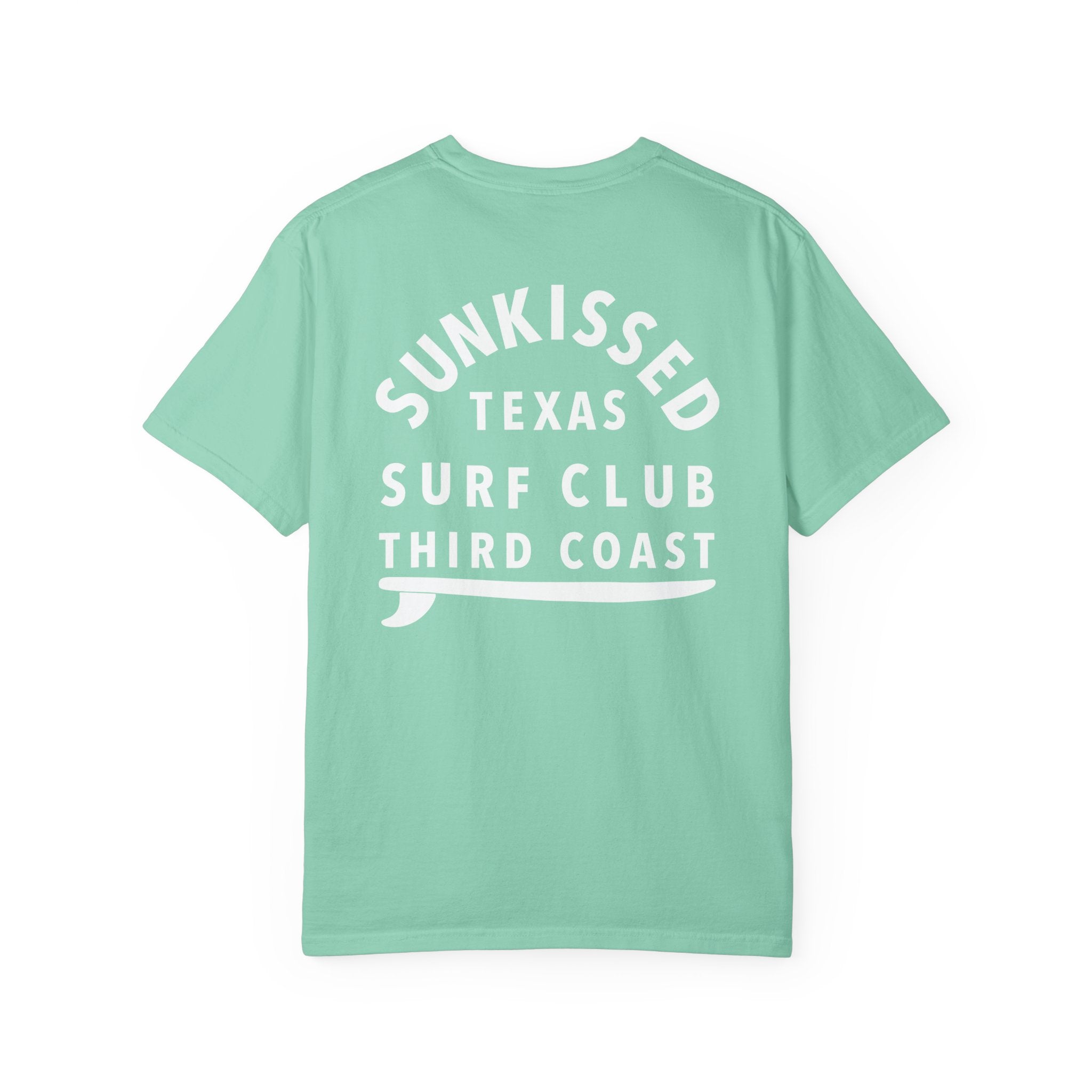 Sun-kissed Surf Club, Texas Third Coast T-Shirt