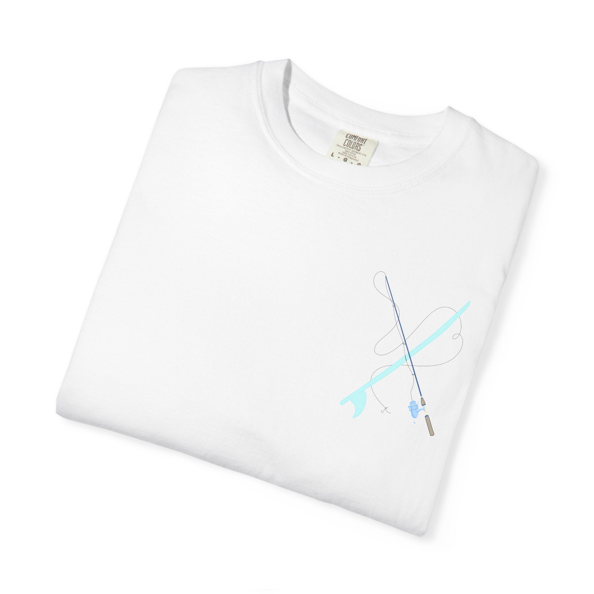 Gulf Coast Born Reel & Rail T-Shirt