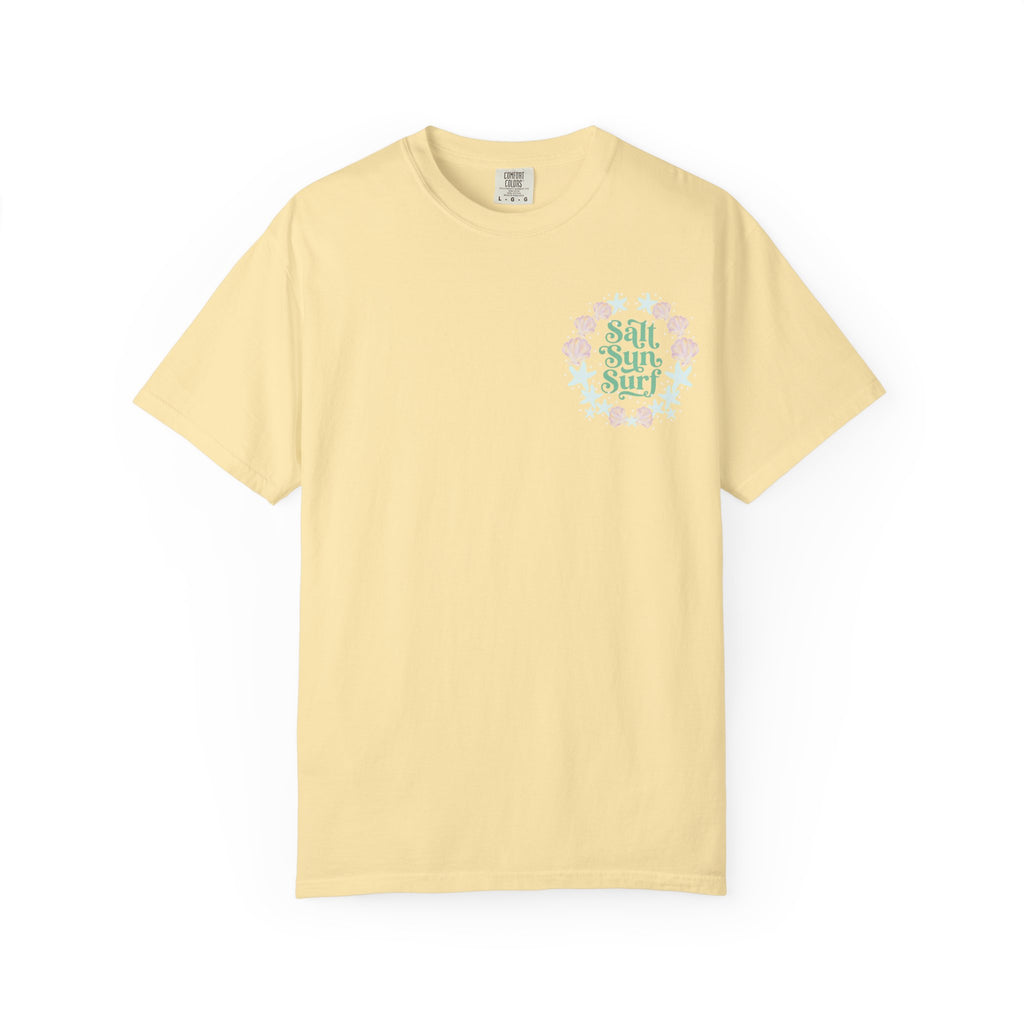 Surf Vibes T-Shirt — "Salt Sun Surf" Retro Beach Graphic Tee