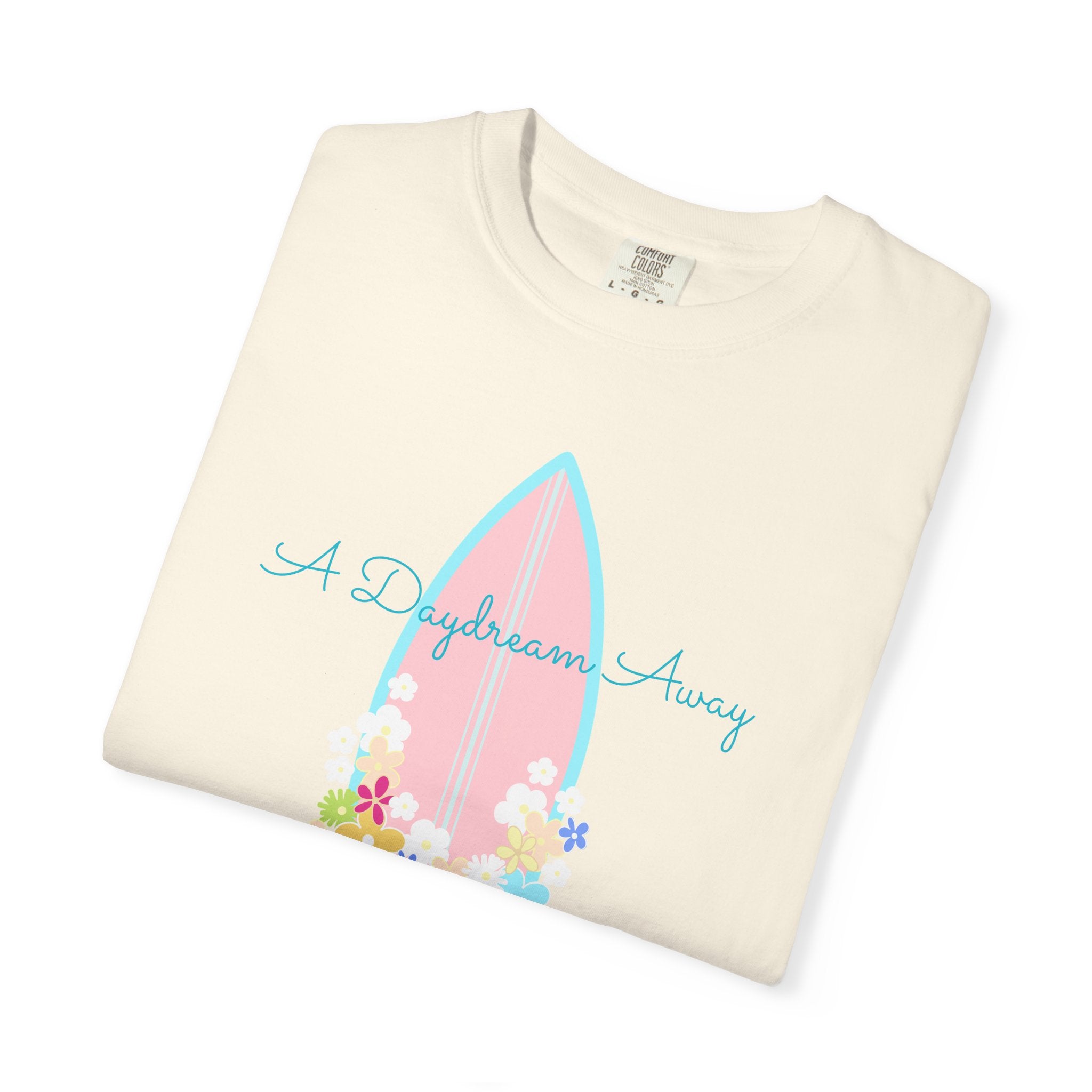 Surfboard Floral T-Shirt — Aloha Beach Vibes