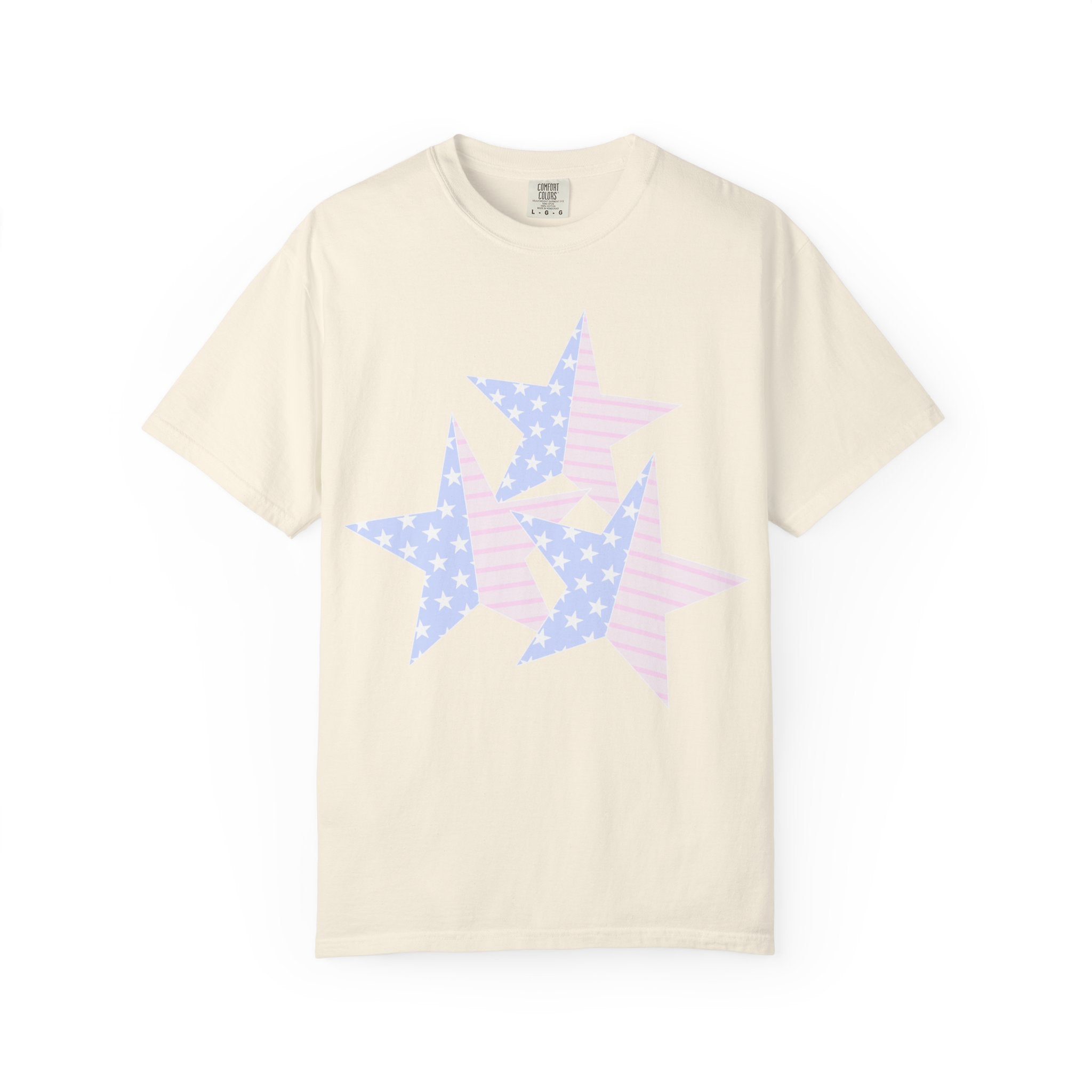 American Flag Star Graphic T-Shirt