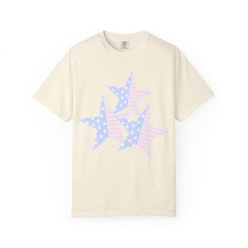 American Flag Star Graphic T-Shirt