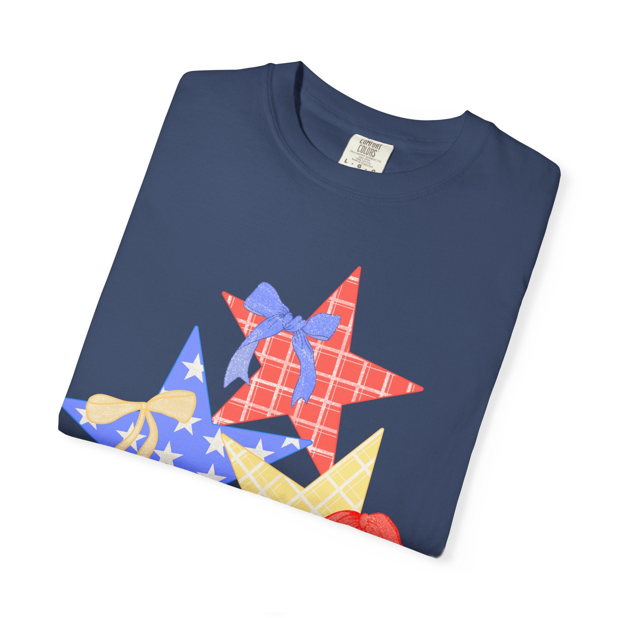 Patriotic Star Bow T-Shirt