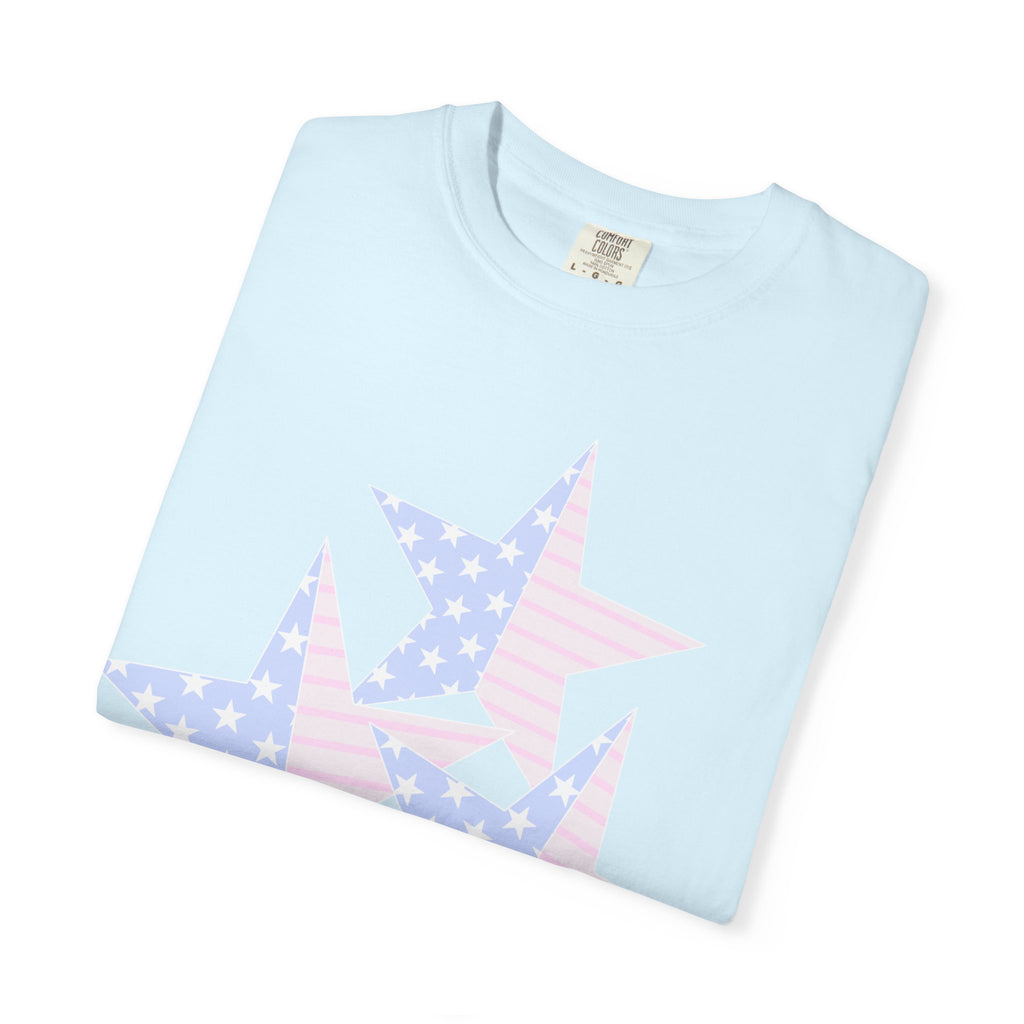 American Flag Star Graphic T-Shirt