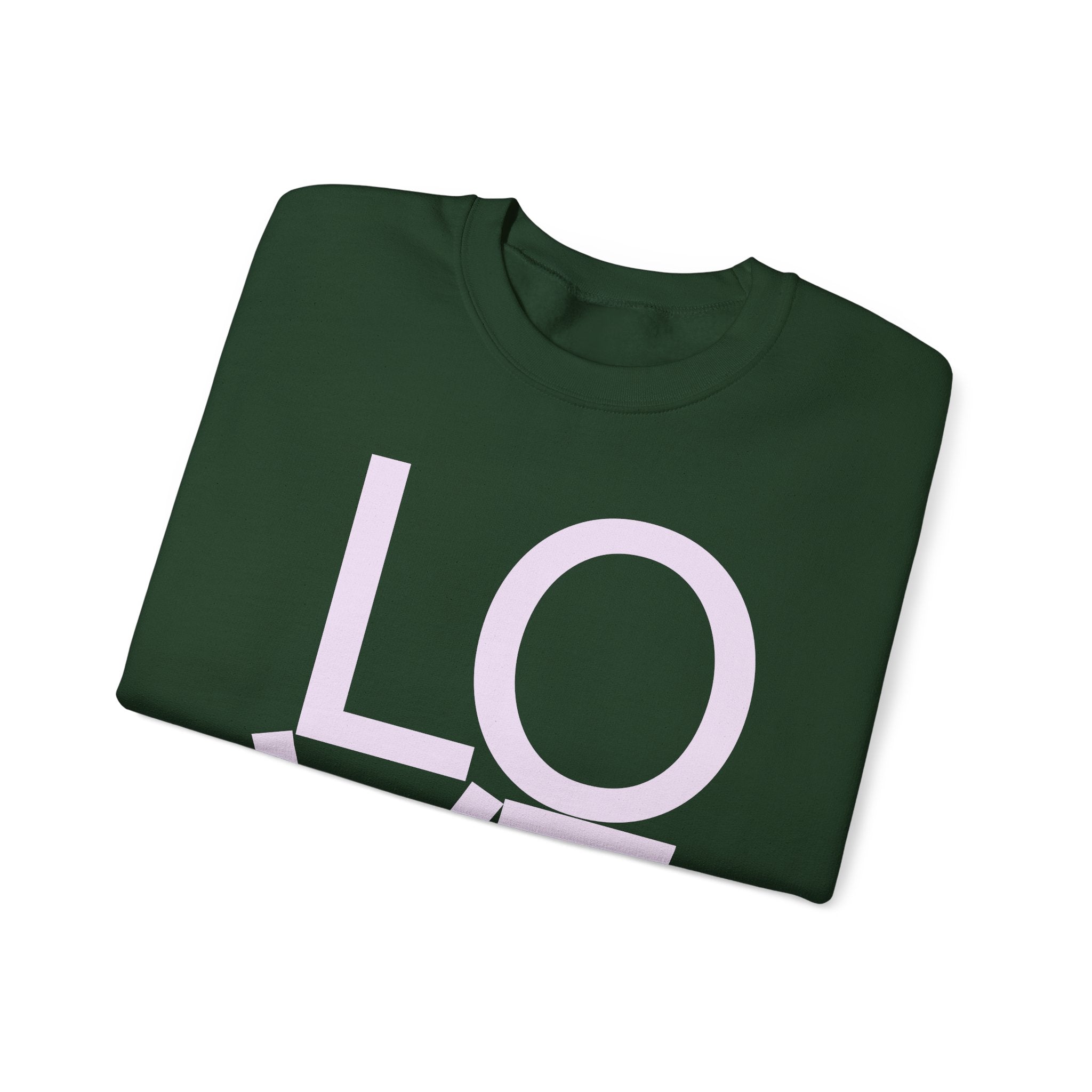 LOVE Heart Crewneck Sweatshirt