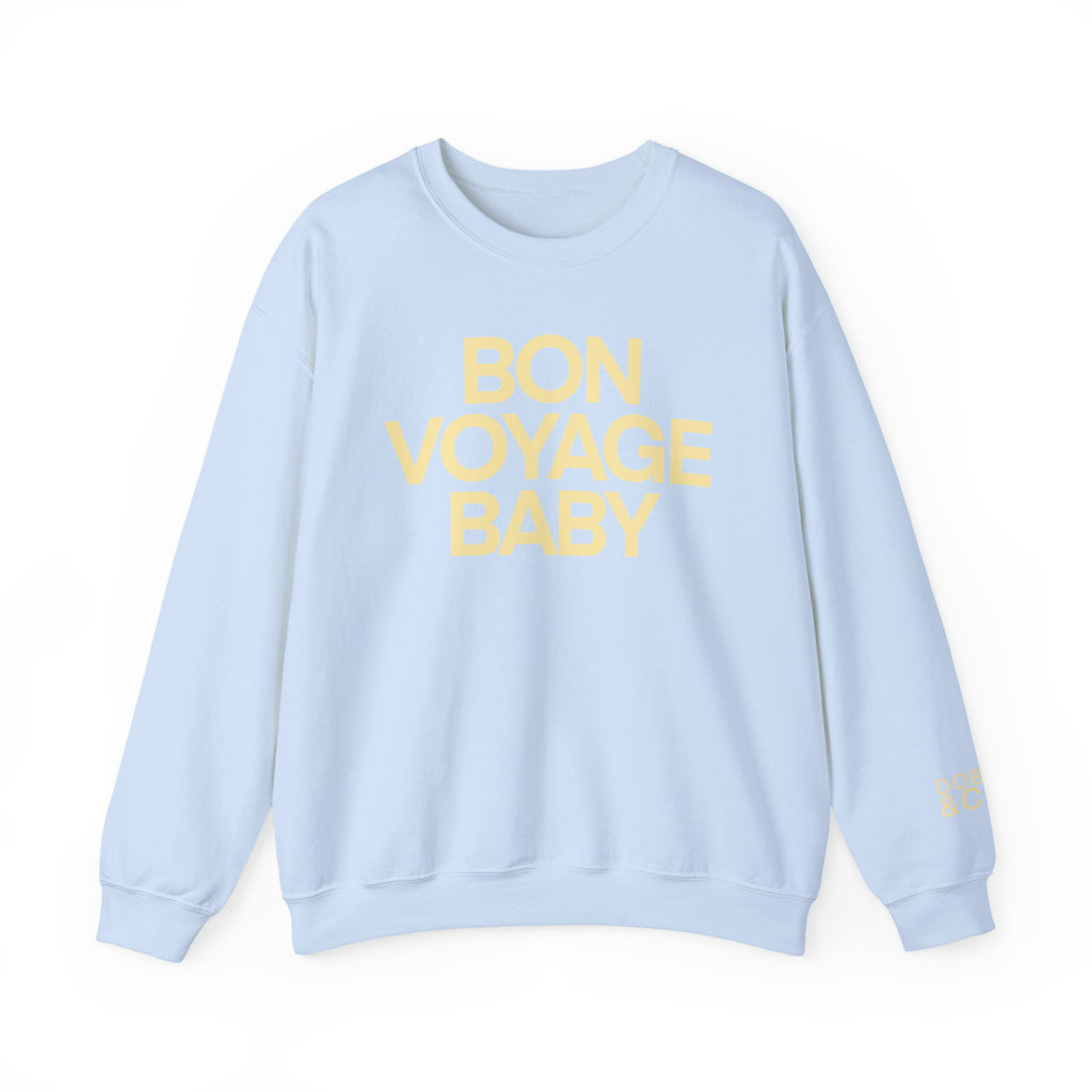 Bon Voyage Baby Crewneck Sweatshirt