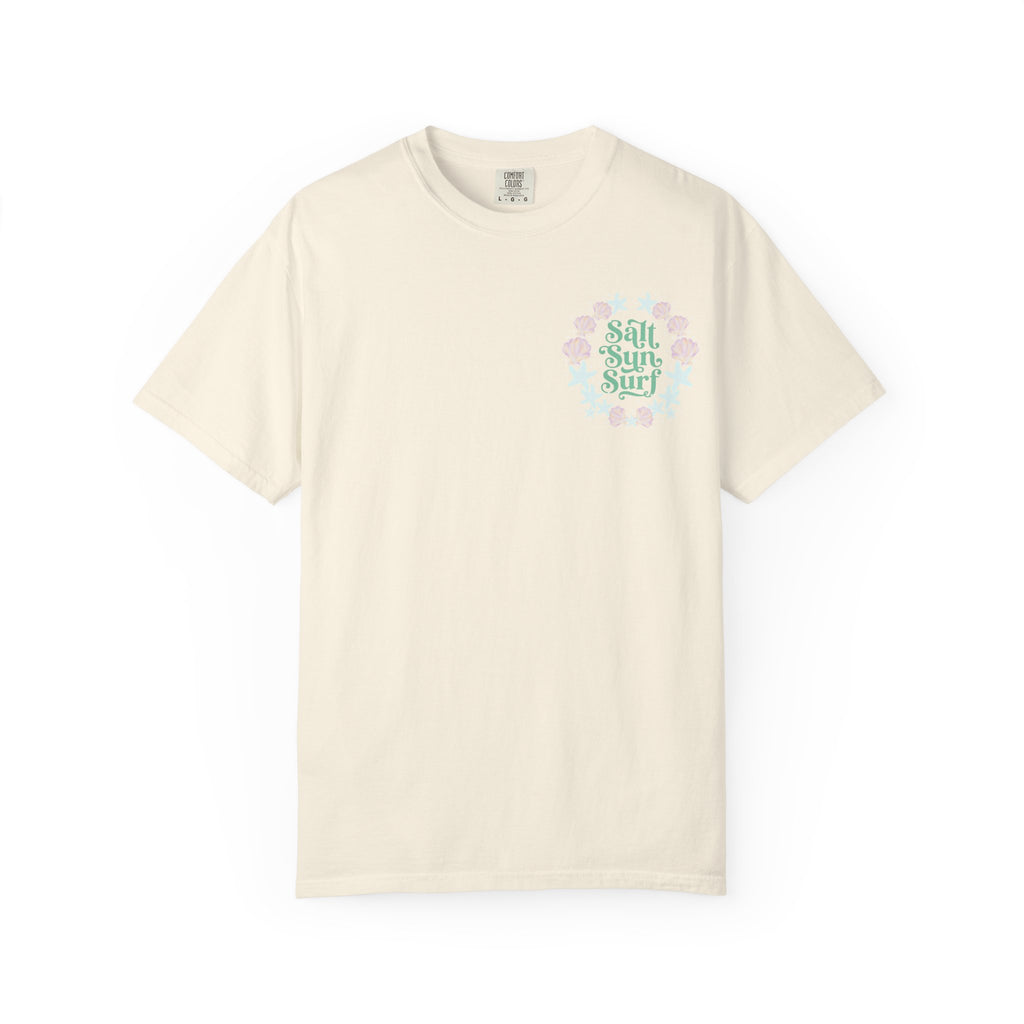 Surf Vibes T-Shirt — "Salt Sun Surf" Retro Beach Graphic Tee