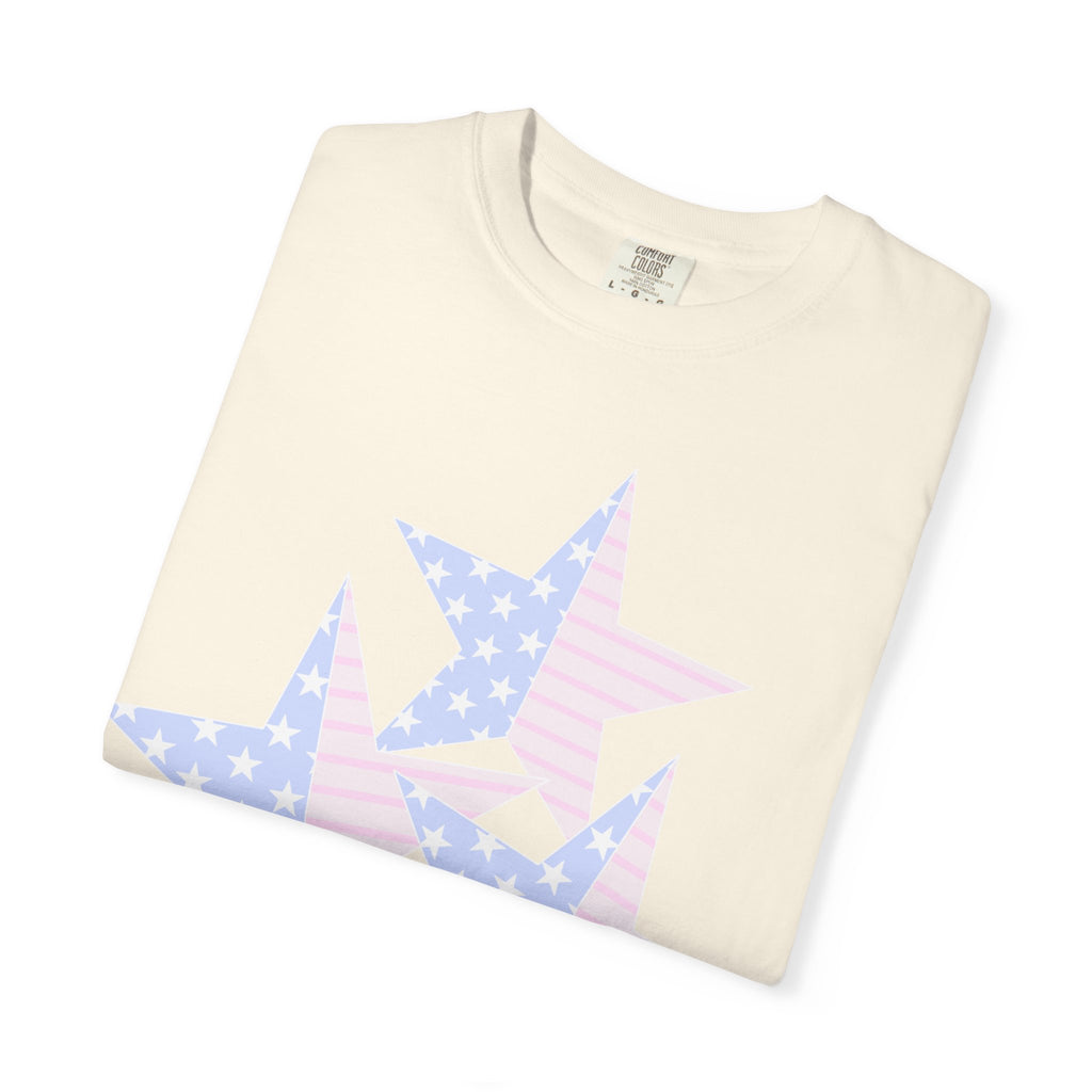 American Flag Star Graphic T-Shirt
