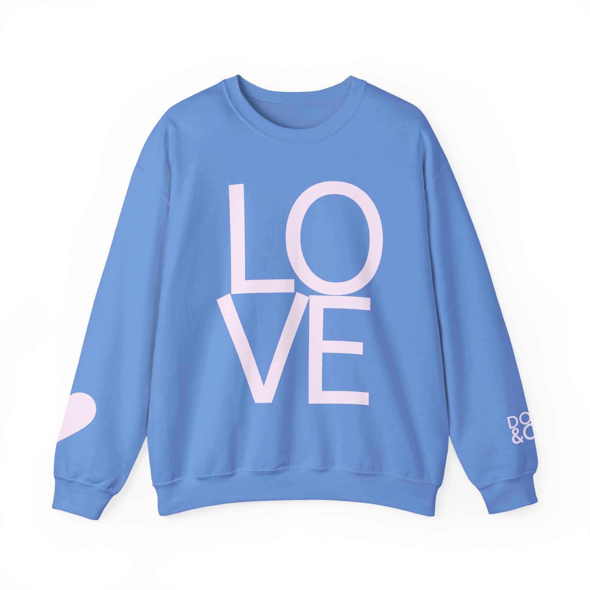LOVE Heart Crewneck Sweatshirt