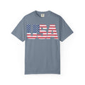 USA Flag Graphic T-Shirt — Patriotic Fourth of July Tee