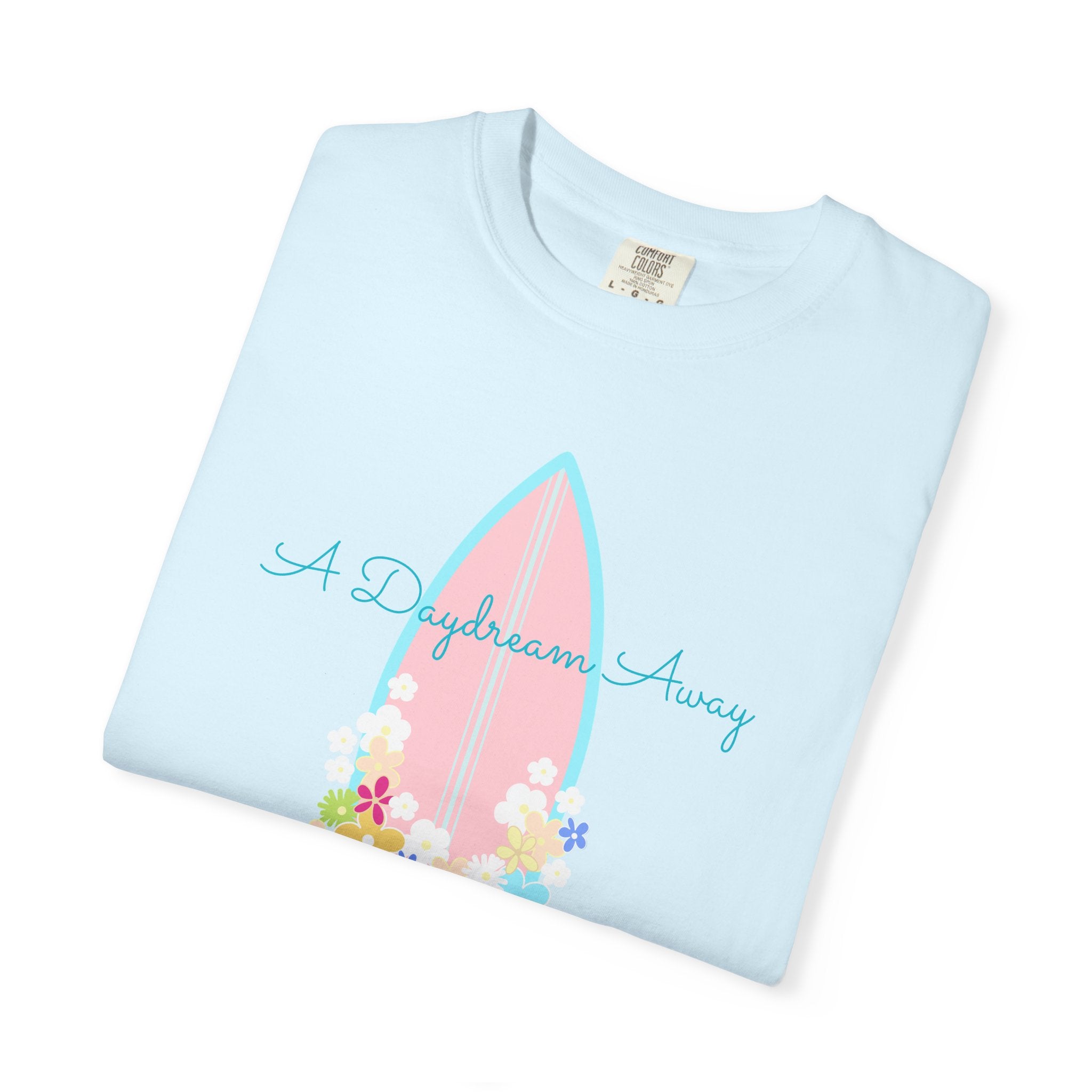 Surfboard Floral T-Shirt — Aloha Beach Vibes