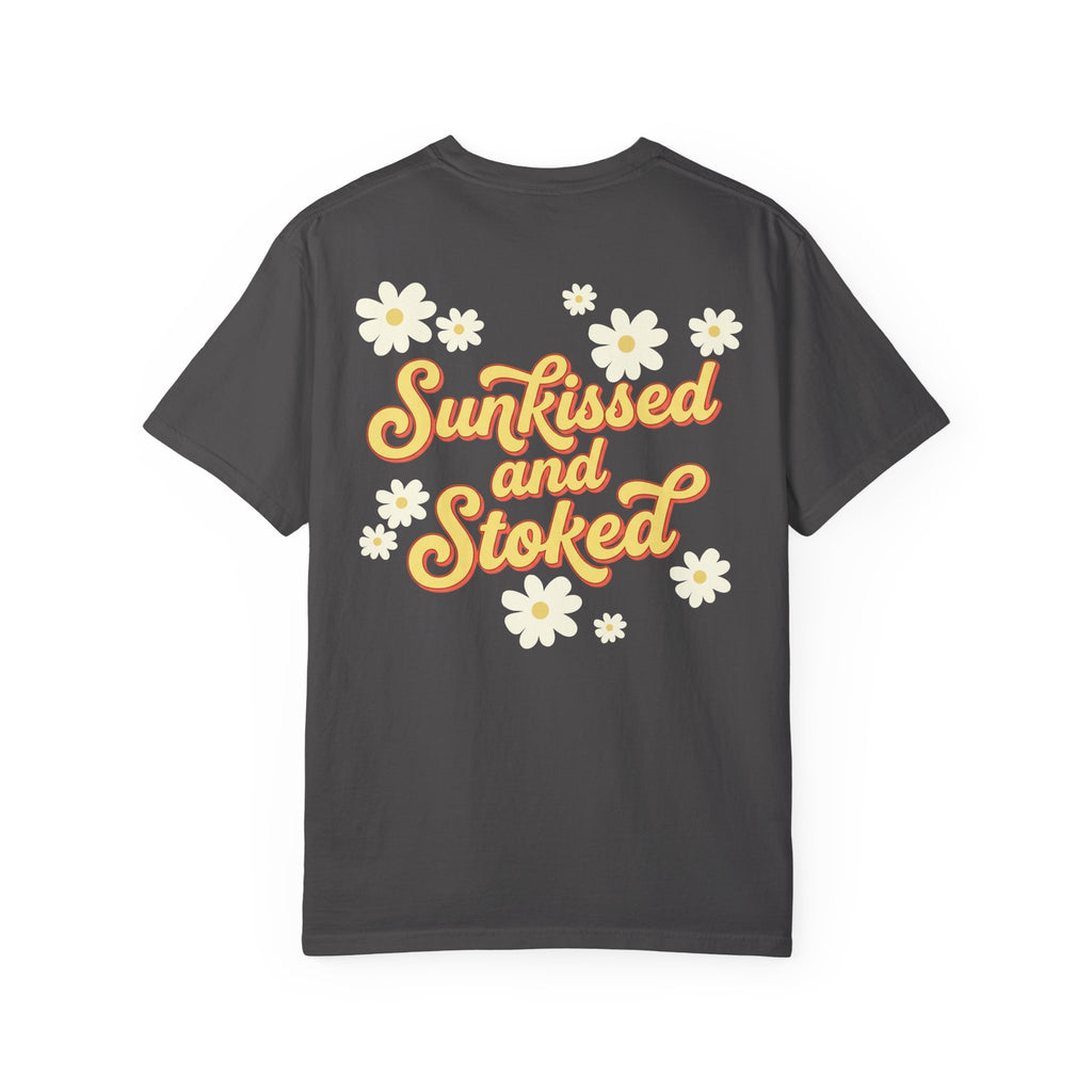 Sunkissed and Stoked T-Shirt — Retro Beach Vibes Summer Tee
