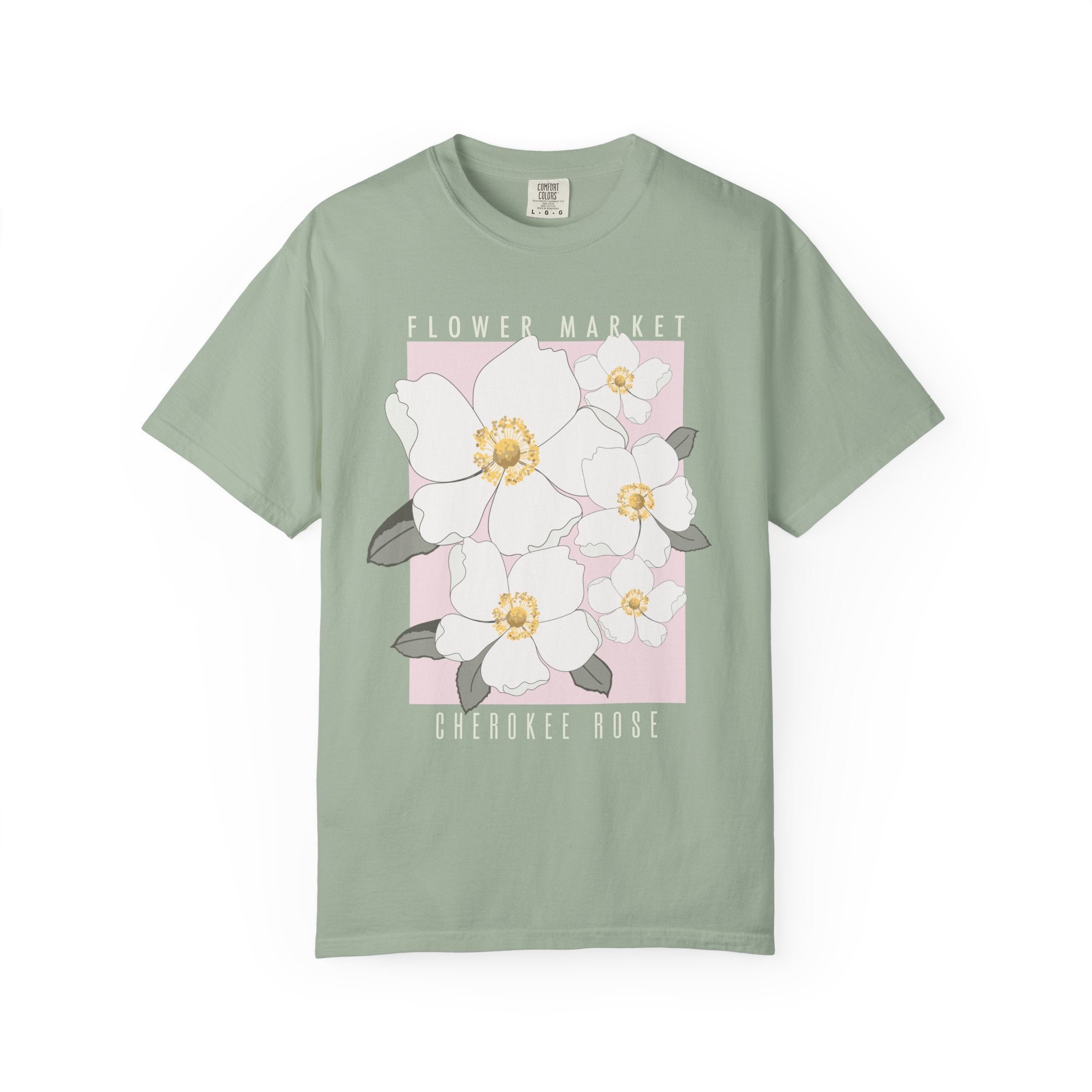 Cherokee Rose T-Shirt — Georgia Botanical Tee
