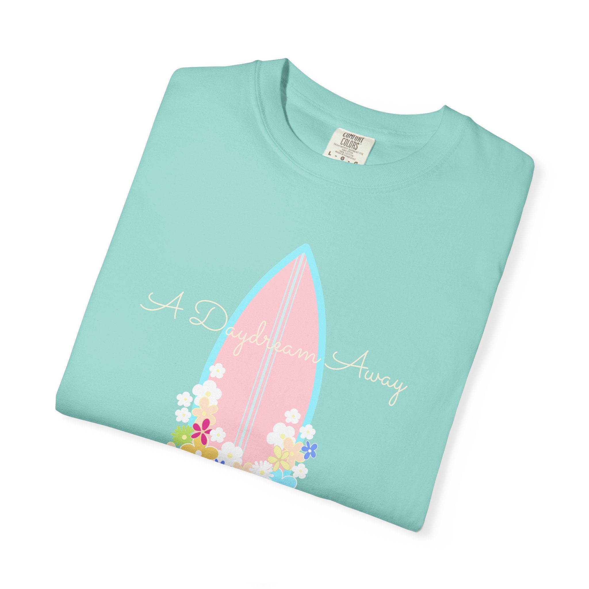 Surfboard Floral T-Shirt — Aloha Beach Vibes