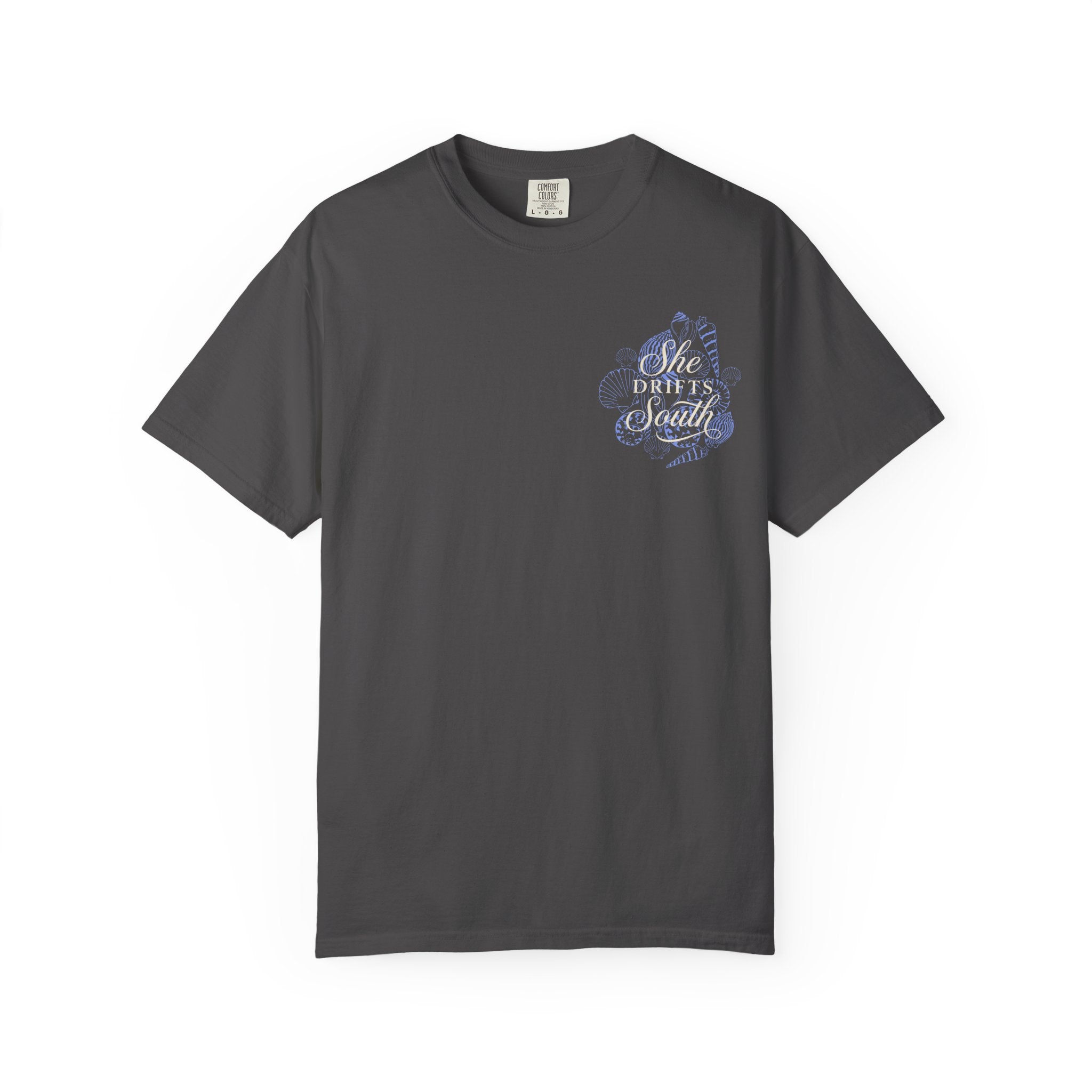 "She Drifts South" Pastel Nautical Tee - T-shirt