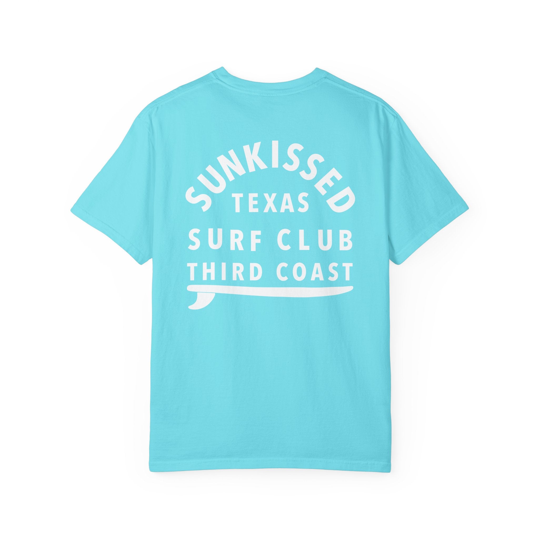 Sun-kissed Surf Club, Texas Third Coast T-Shirt