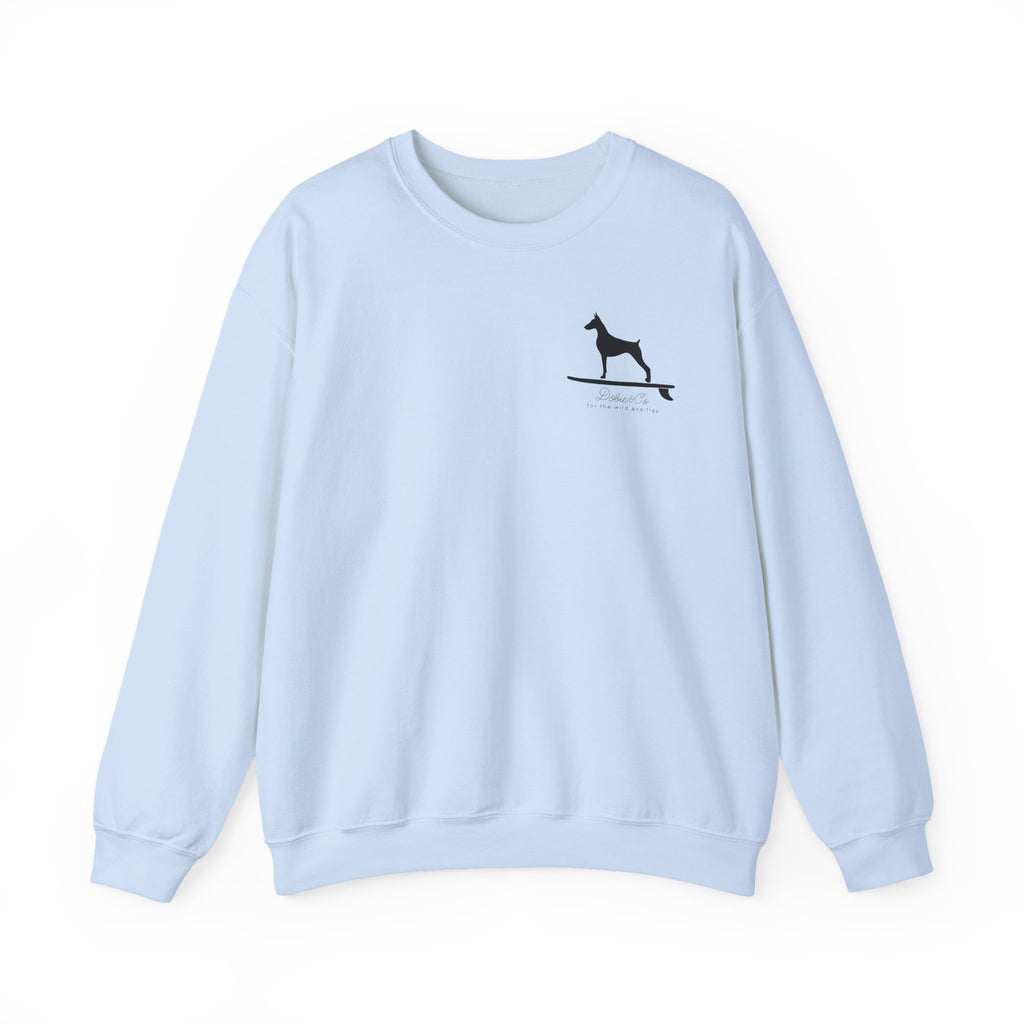 Raising Hell, Chasing Swell Crewneck Sweatshirt