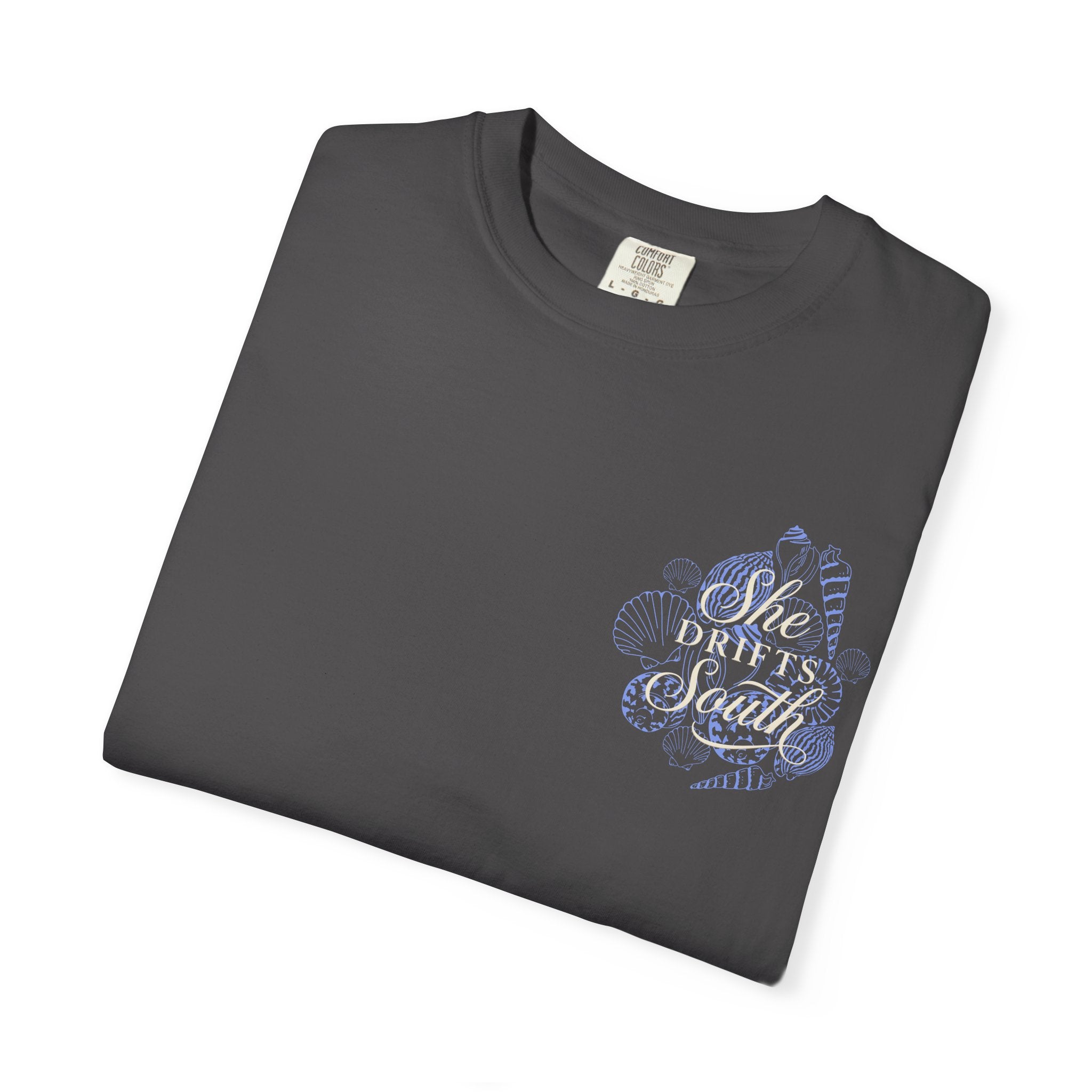 "She Drifts South" Pastel Nautical Tee - T-shirt