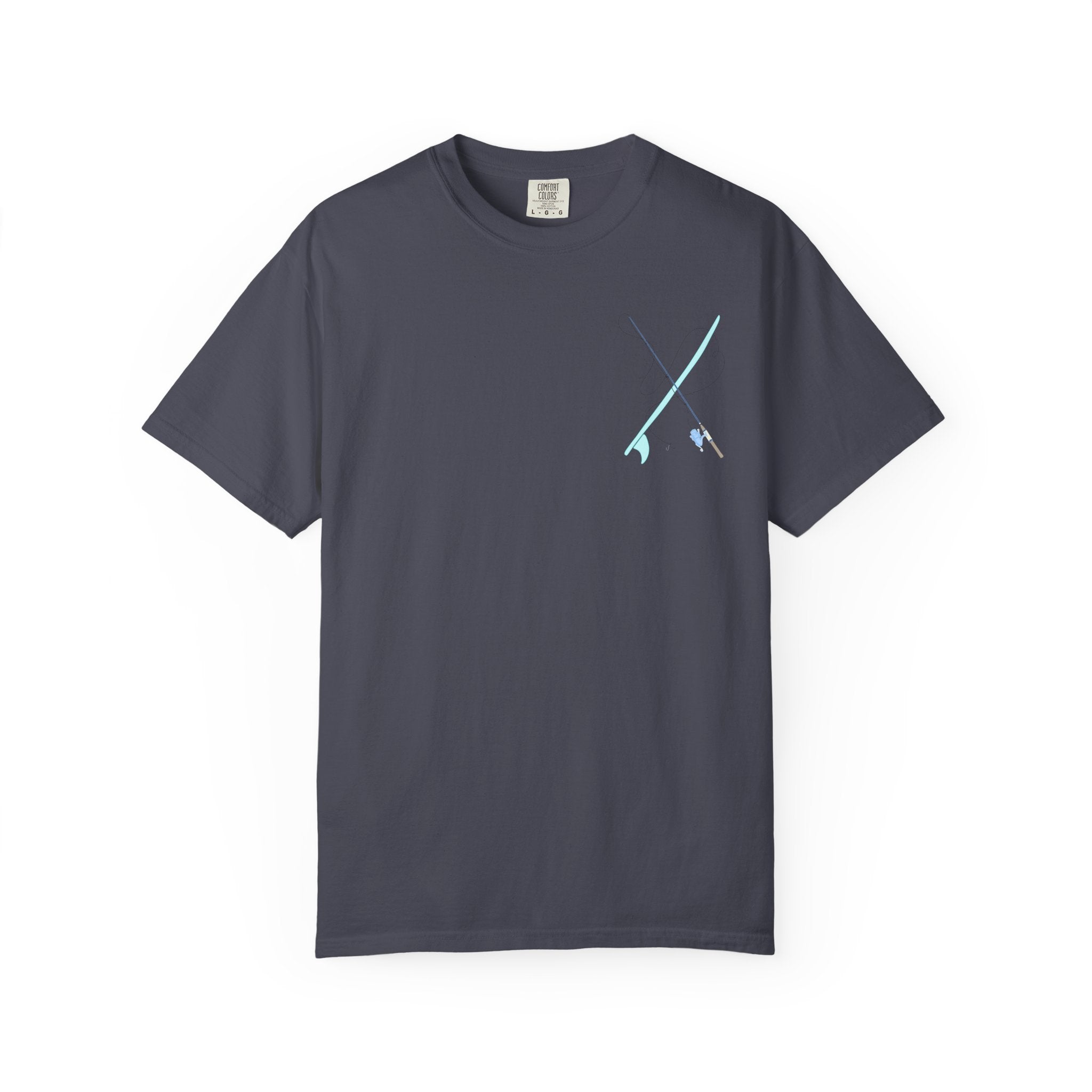 Gulf Coast Born Reel & Rail T-Shirt