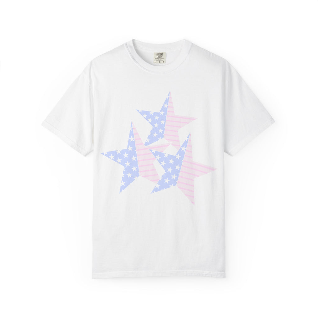 American Flag Star Graphic T-Shirt