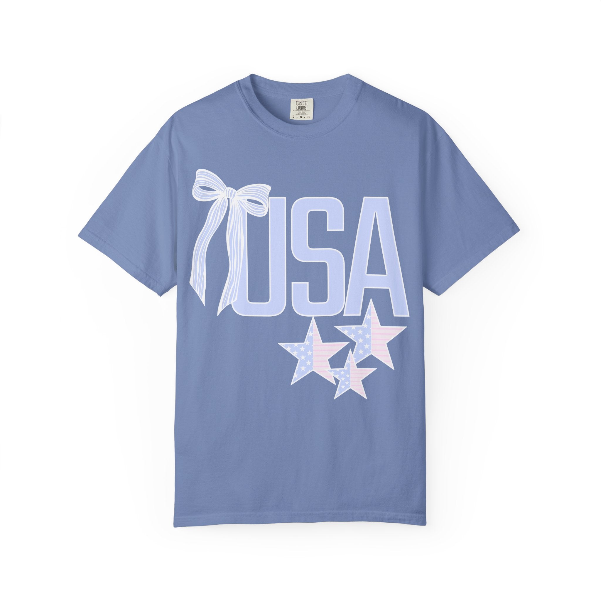 USA Pastel Stars T-Shirt