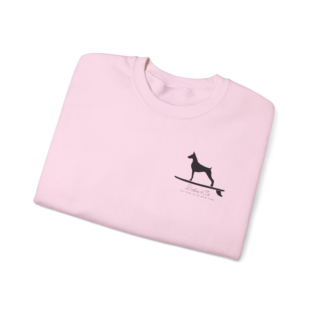 Raising Hell, Chasing Swell Crewneck Sweatshirt