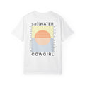 Saltwater Cowgirl T-Shirt — Coastal Sunset Graphic Tee