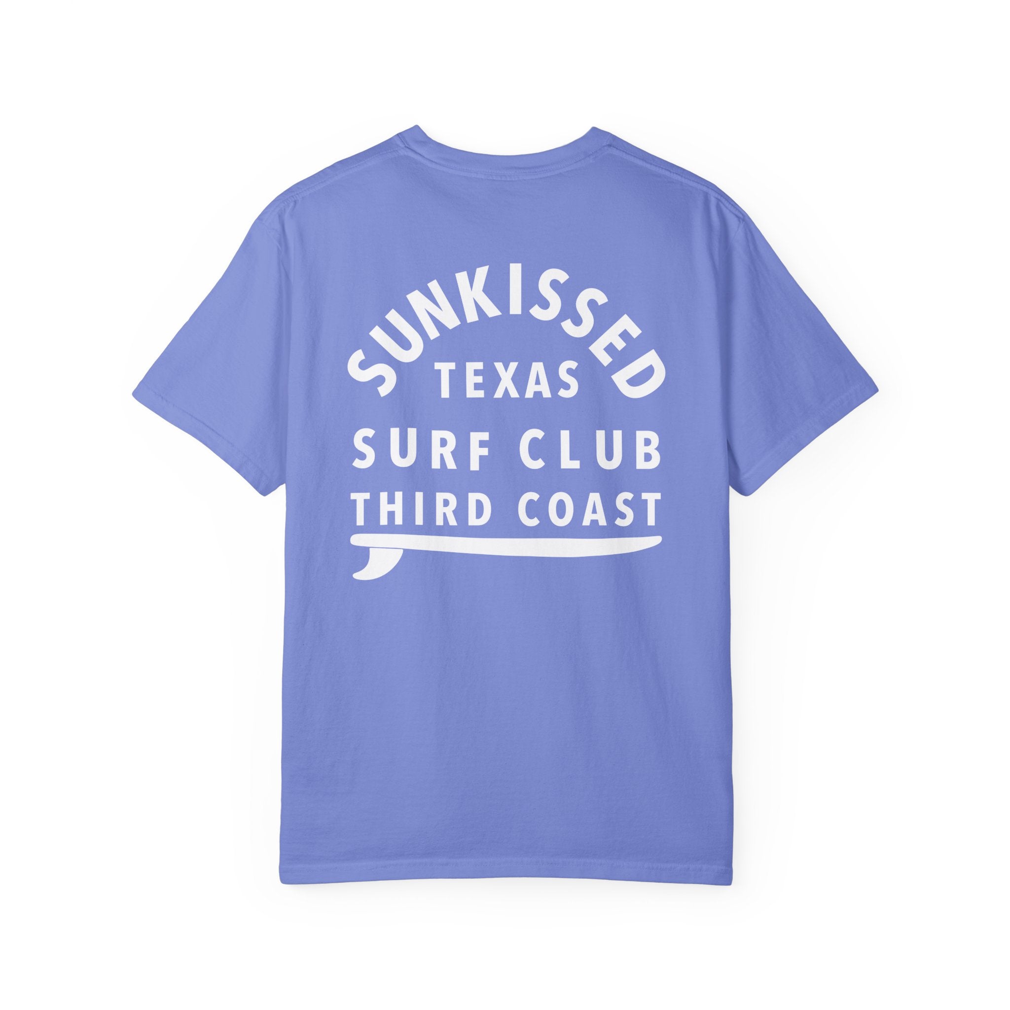 Sun-kissed Surf Club, Texas Third Coast T-Shirt