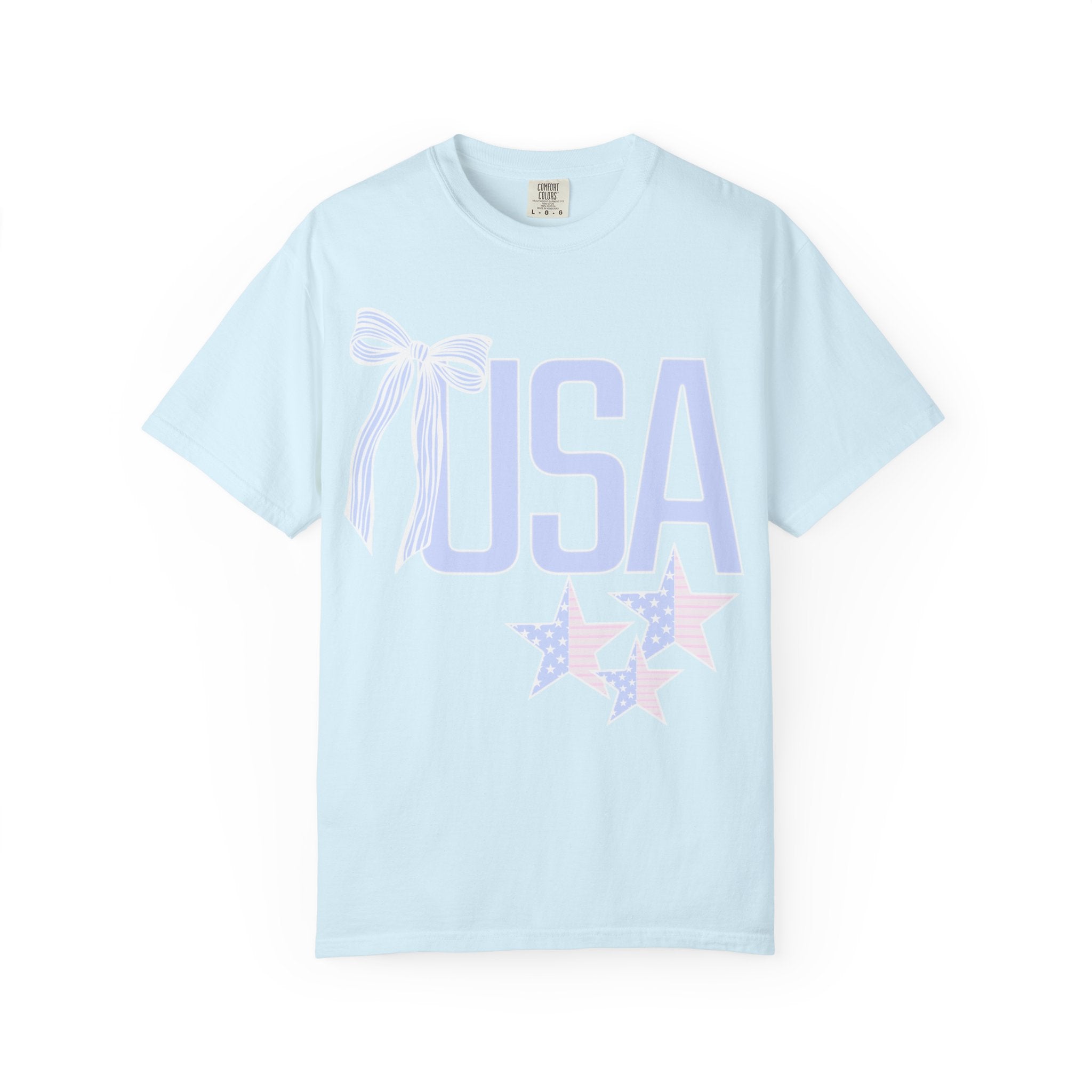 USA Pastel Stars T-Shirt