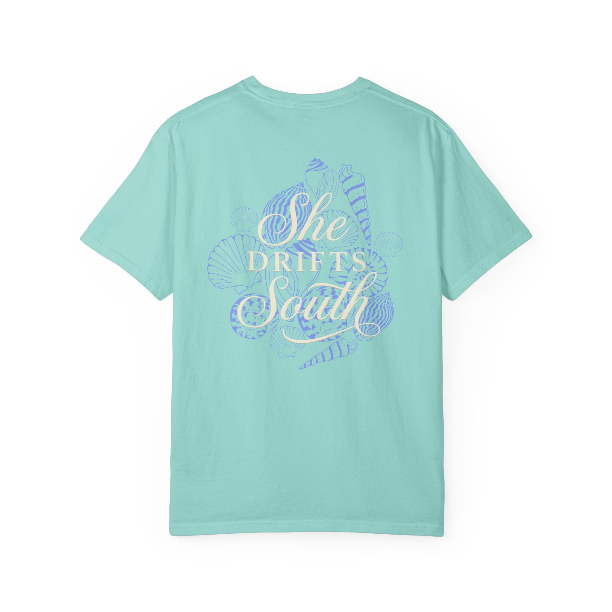 "She Drifts South" Pastel Nautical Tee - T-shirt