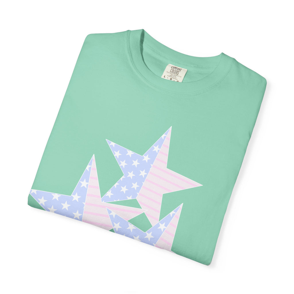 American Flag Star Graphic T-Shirt