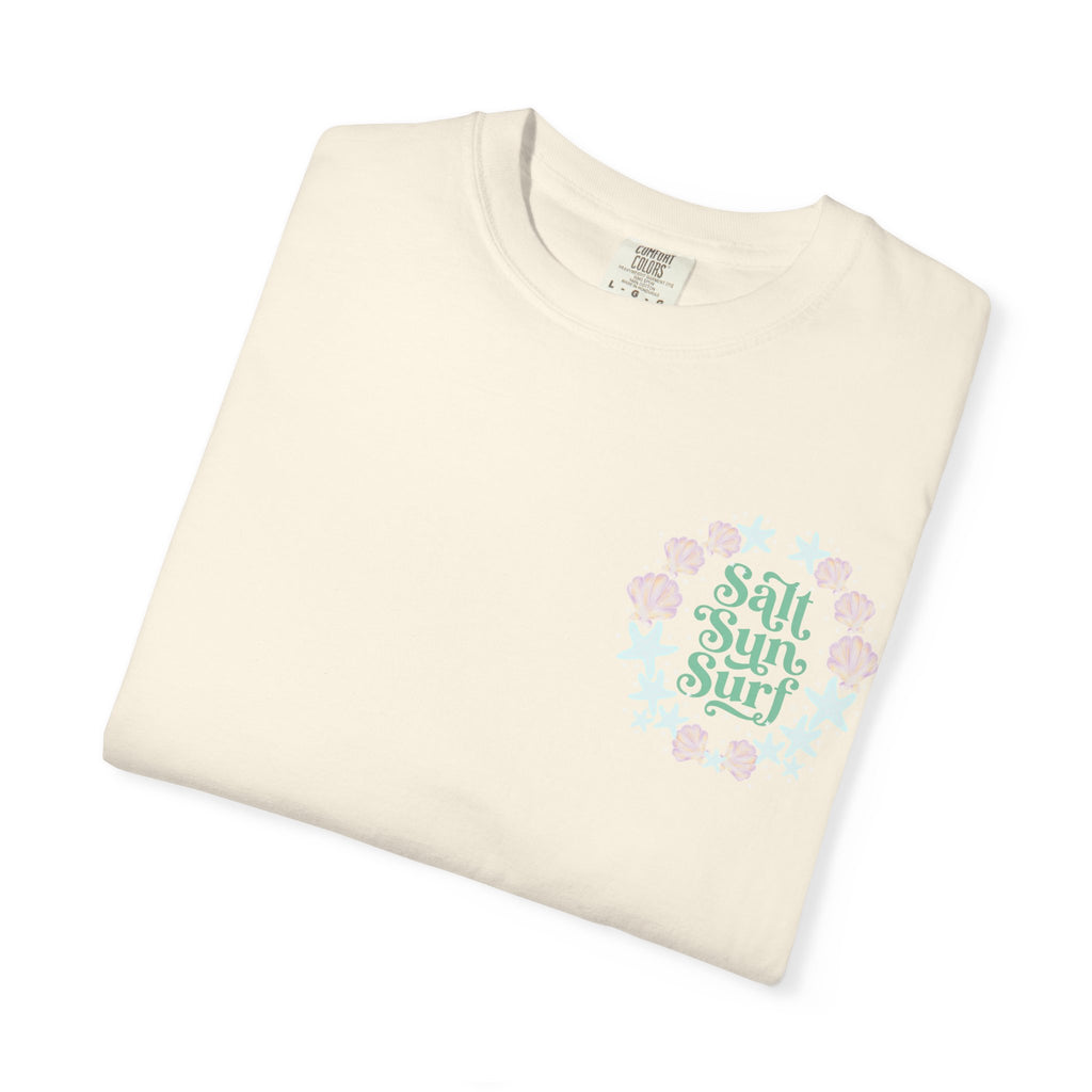 Surf Vibes T-Shirt — "Salt Sun Surf" Retro Beach Graphic Tee