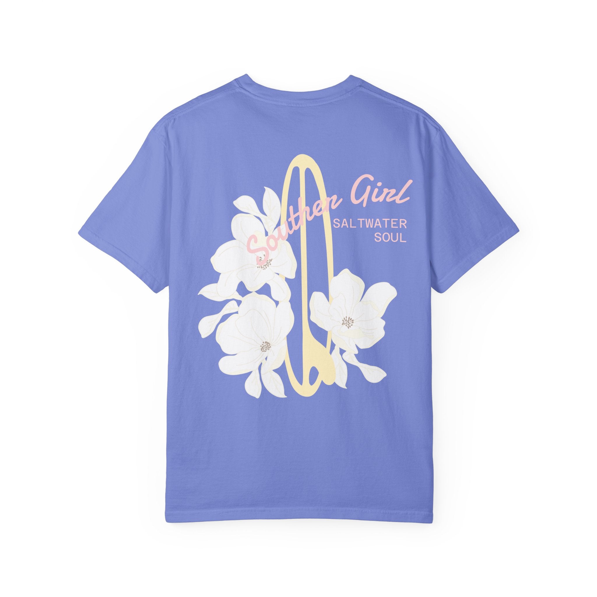 Southern and Saltwater— Southern Coastal Surfboard Graphic Tee