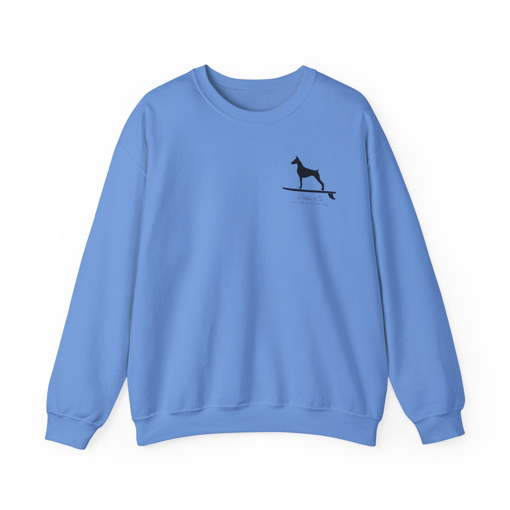 Raising Hell, Chasing Swell Crewneck Sweatshirt