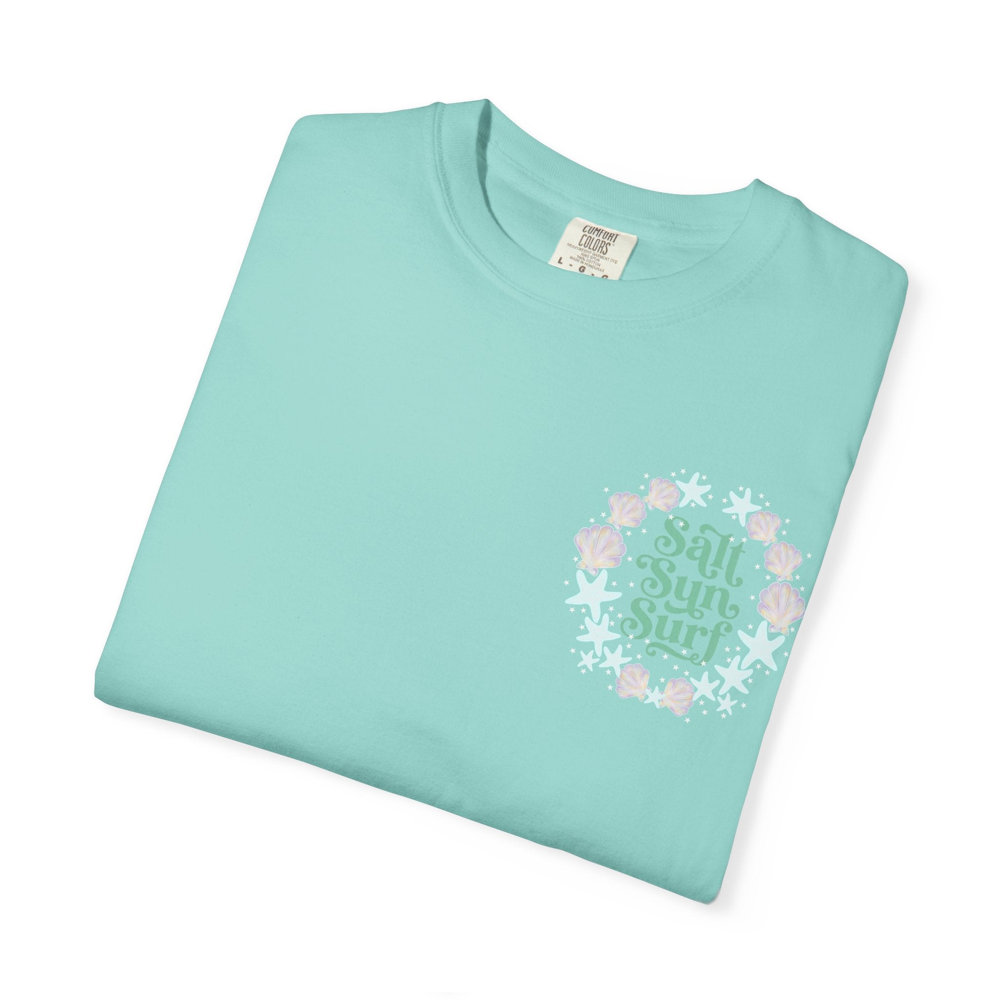 Surf Vibes T-Shirt — "Salt Sun Surf" Retro Beach Graphic Tee