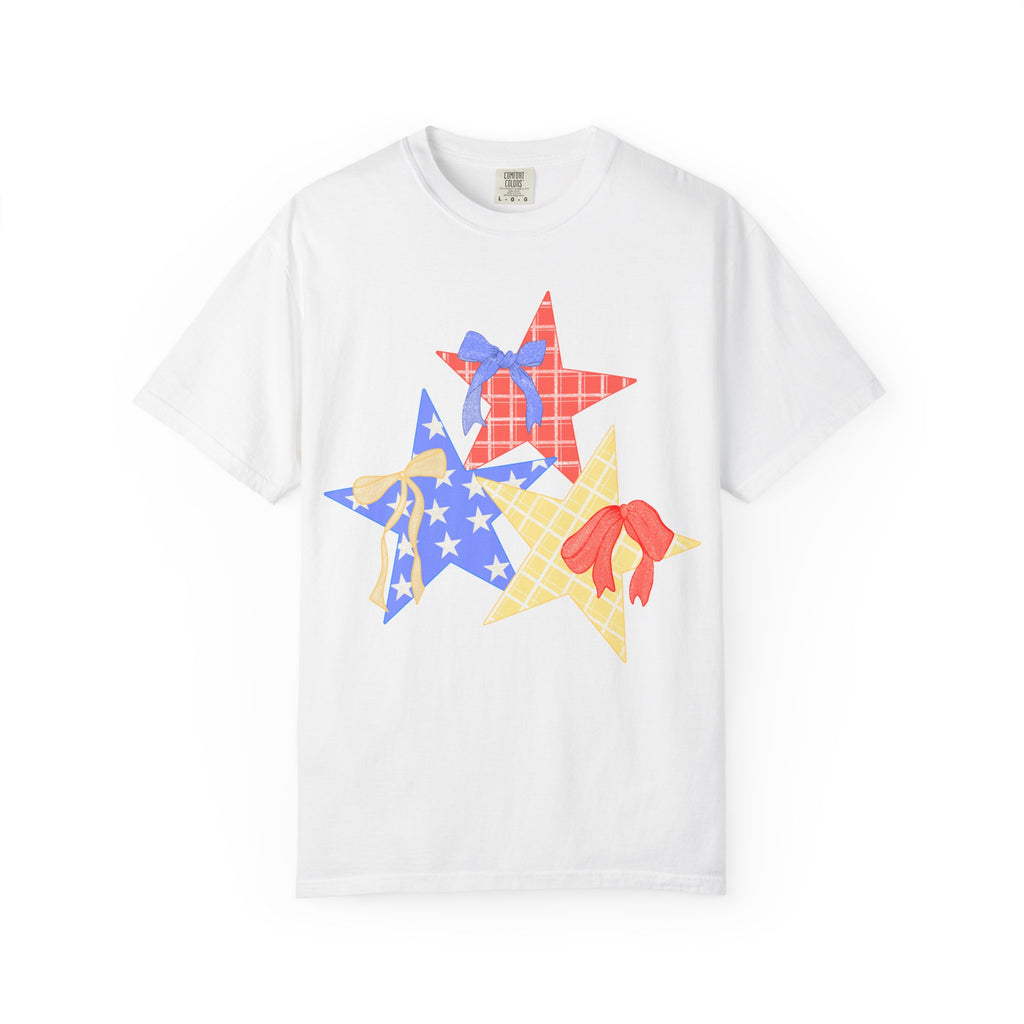 Patriotic Star Bow T-Shirt