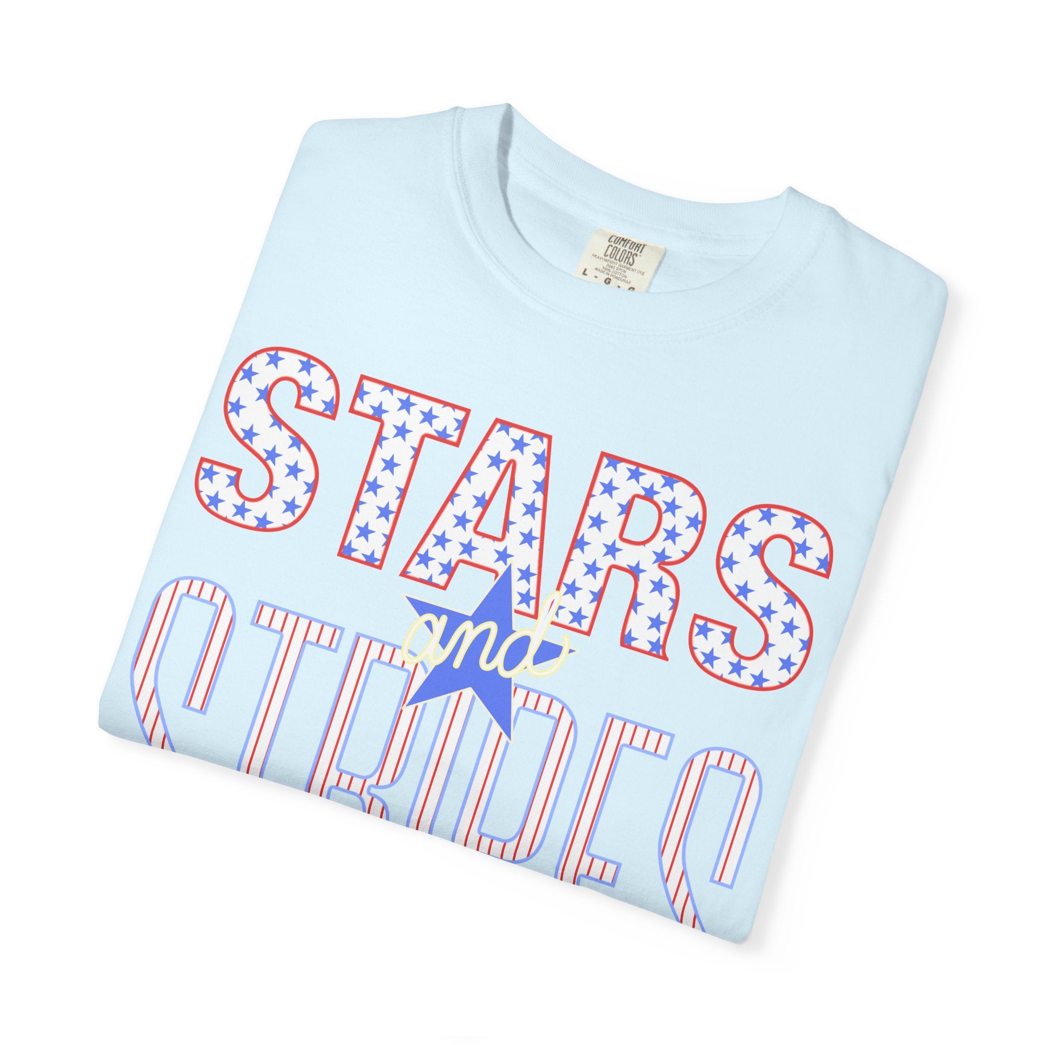 Stars and Stripes T-Shirt — Patriotic 4th of July Tee