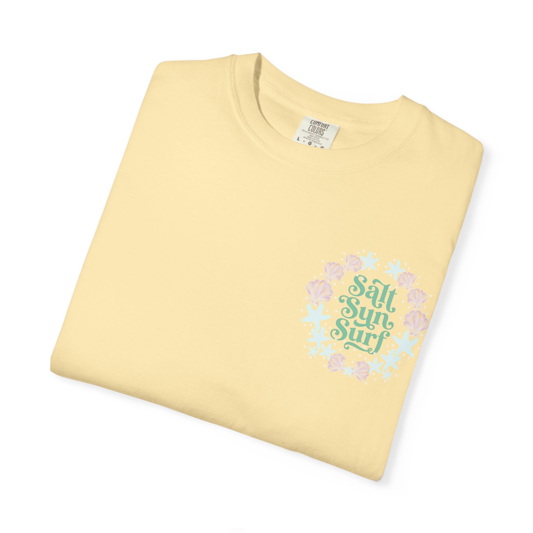 Surf Vibes T-Shirt — "Salt Sun Surf" Retro Beach Graphic Tee
