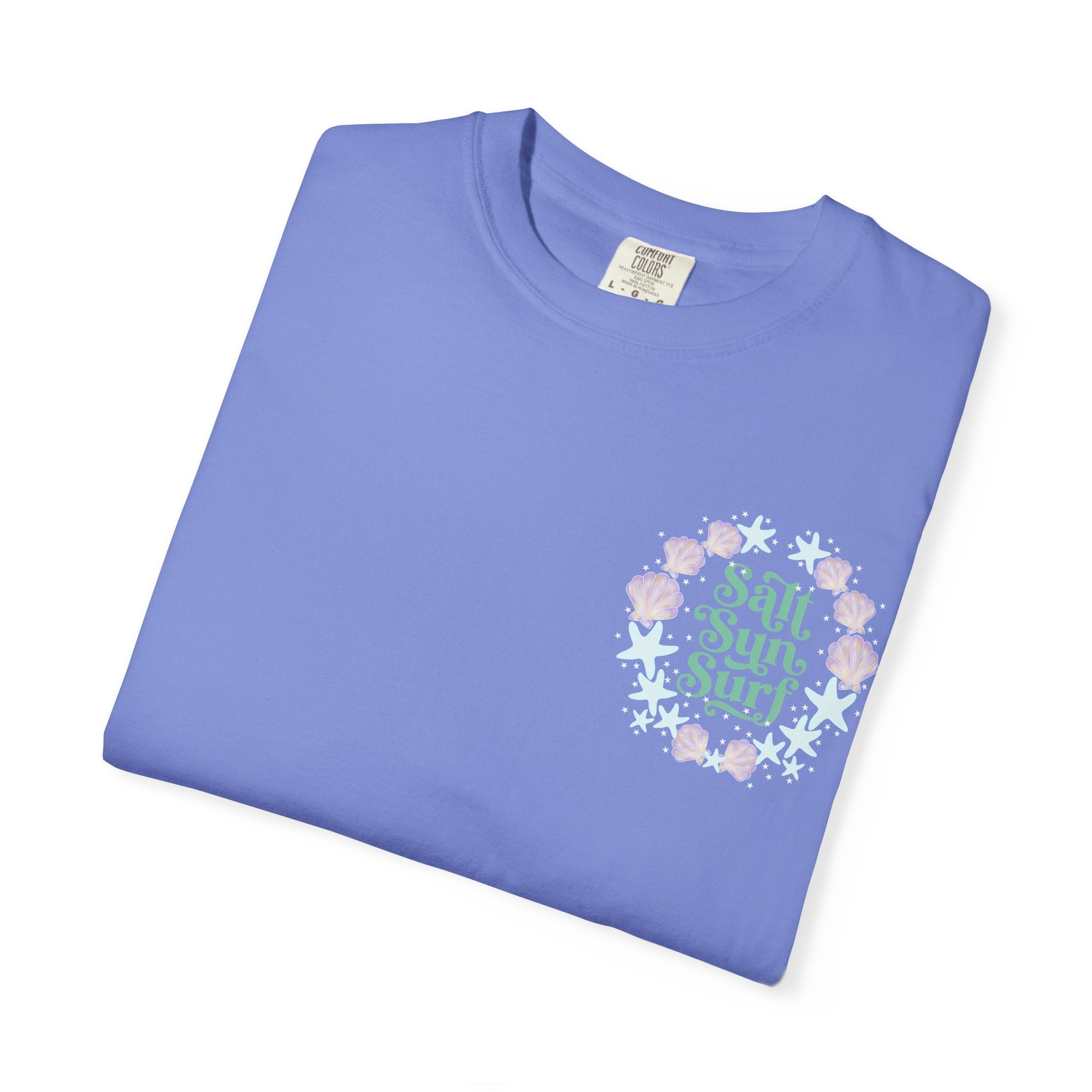 Surf Vibes T-Shirt — "Salt Sun Surf" Retro Beach Graphic Tee